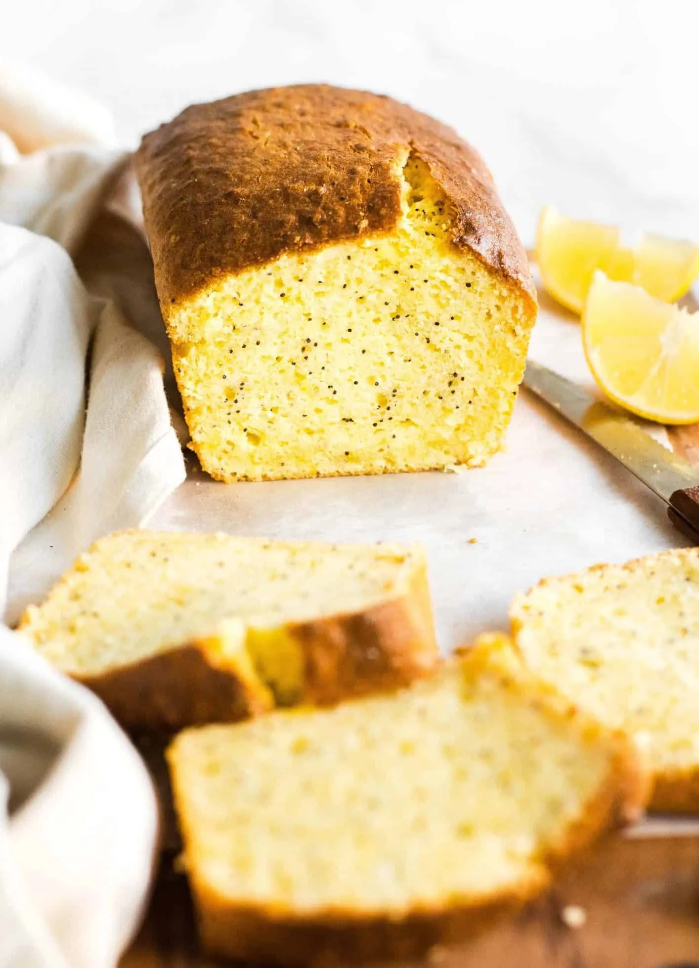 Grain Free Lemon Poppyseed Bread