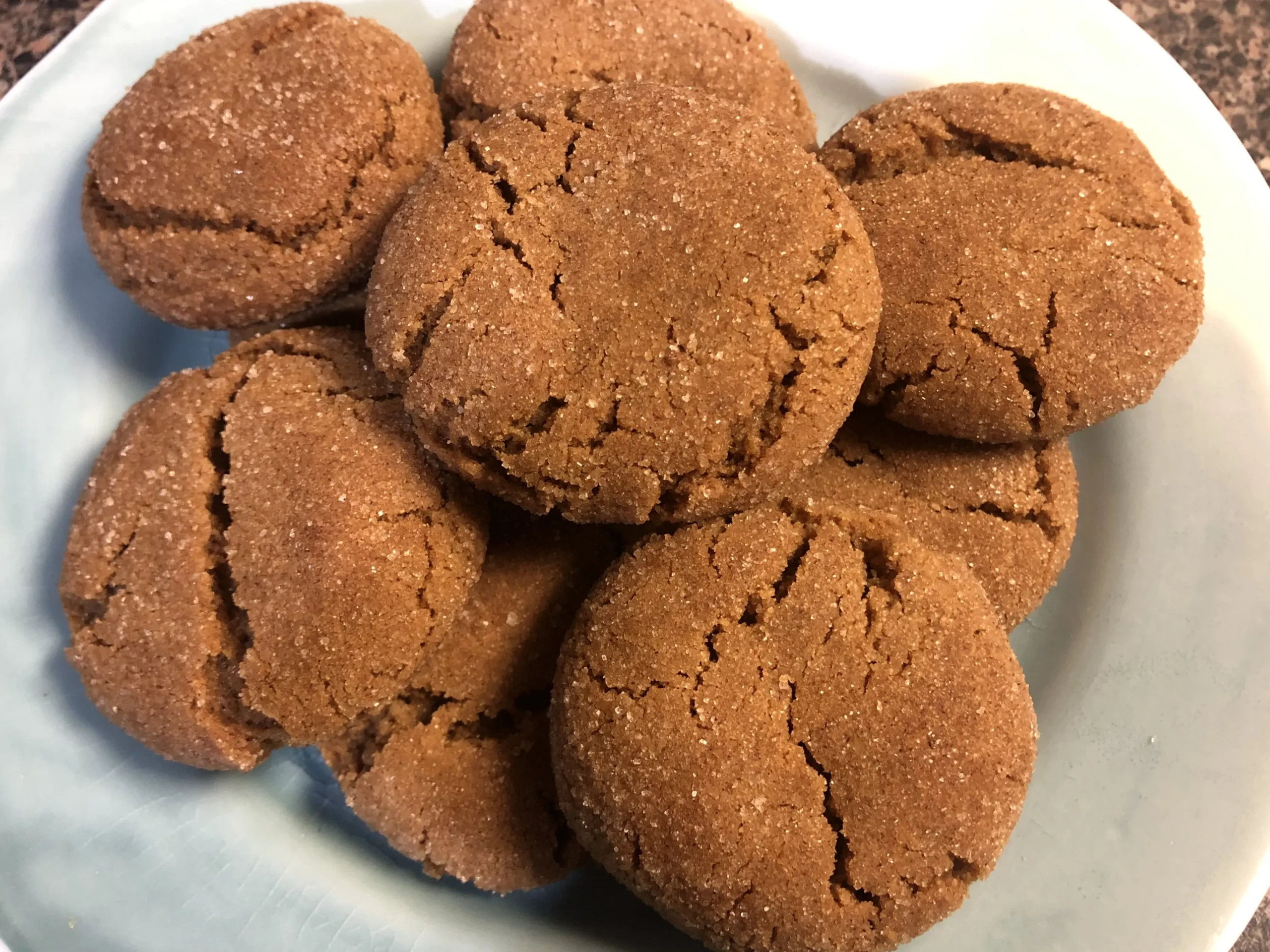 Grandma Argyle's Gingersnap Cookies