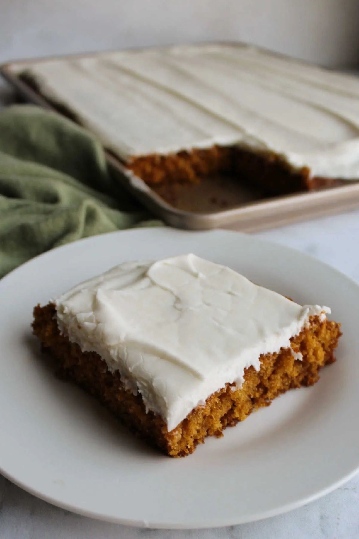 Grandma Ree's Frosted Pumpkin Squares