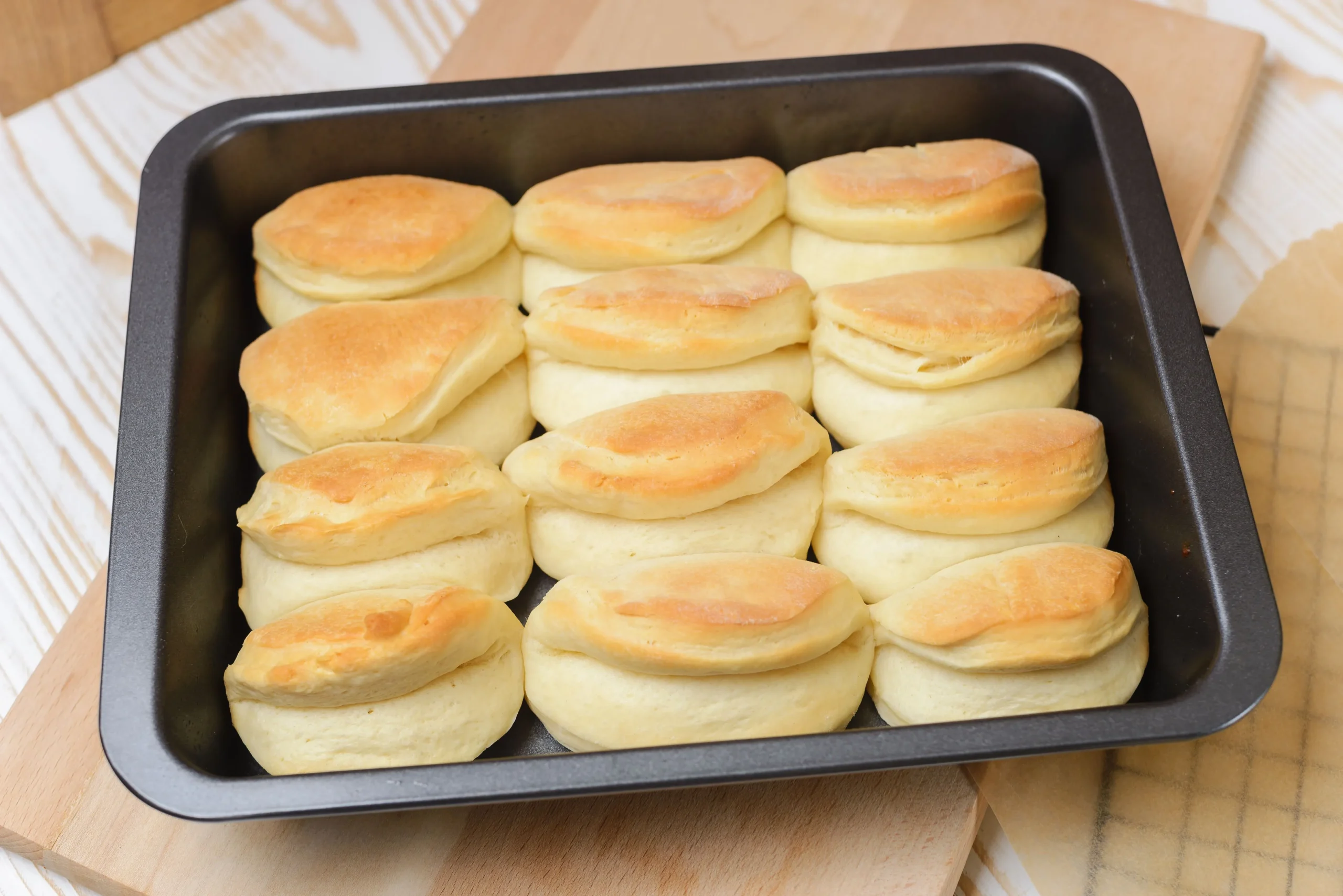 Grandma's Parker House Rolls