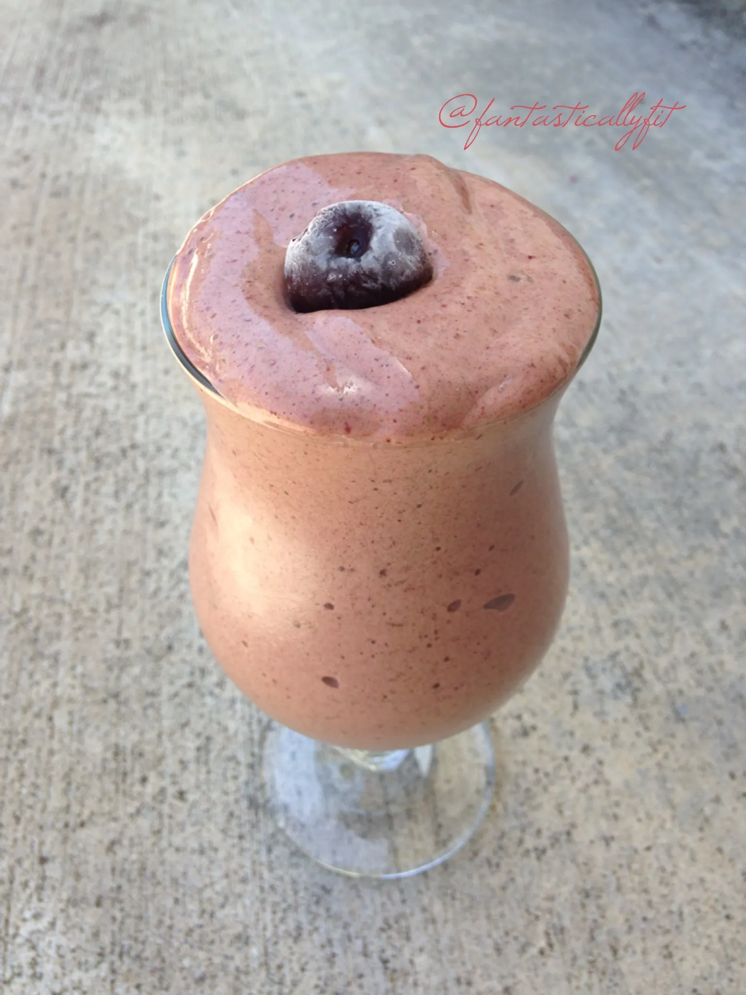 Grapefruit Banana Cherry Vanilla Protein Shake