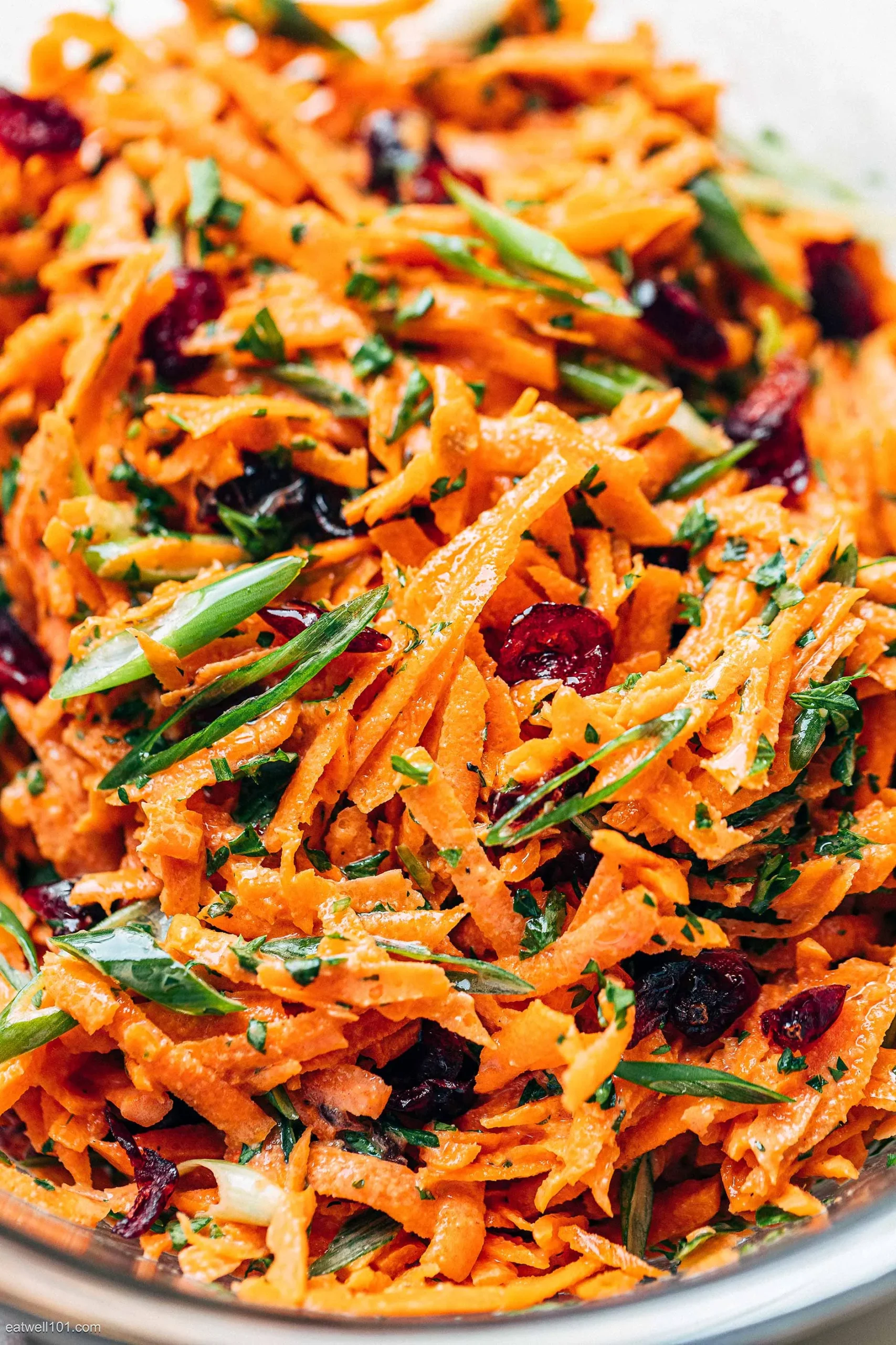 Grated Vegetable Salad with Mustard Vinaigrette