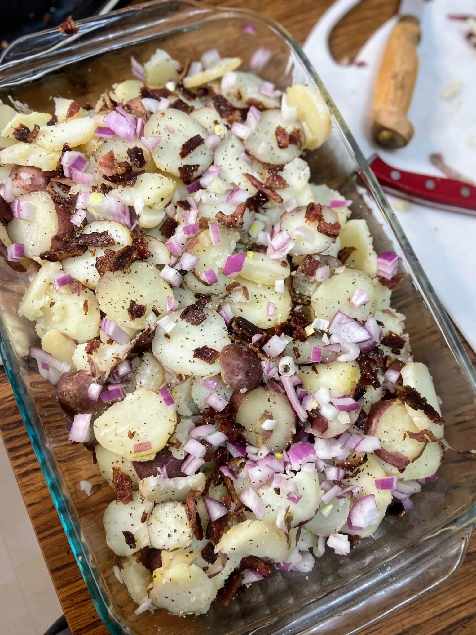 Great Grandma's German Potato Salad