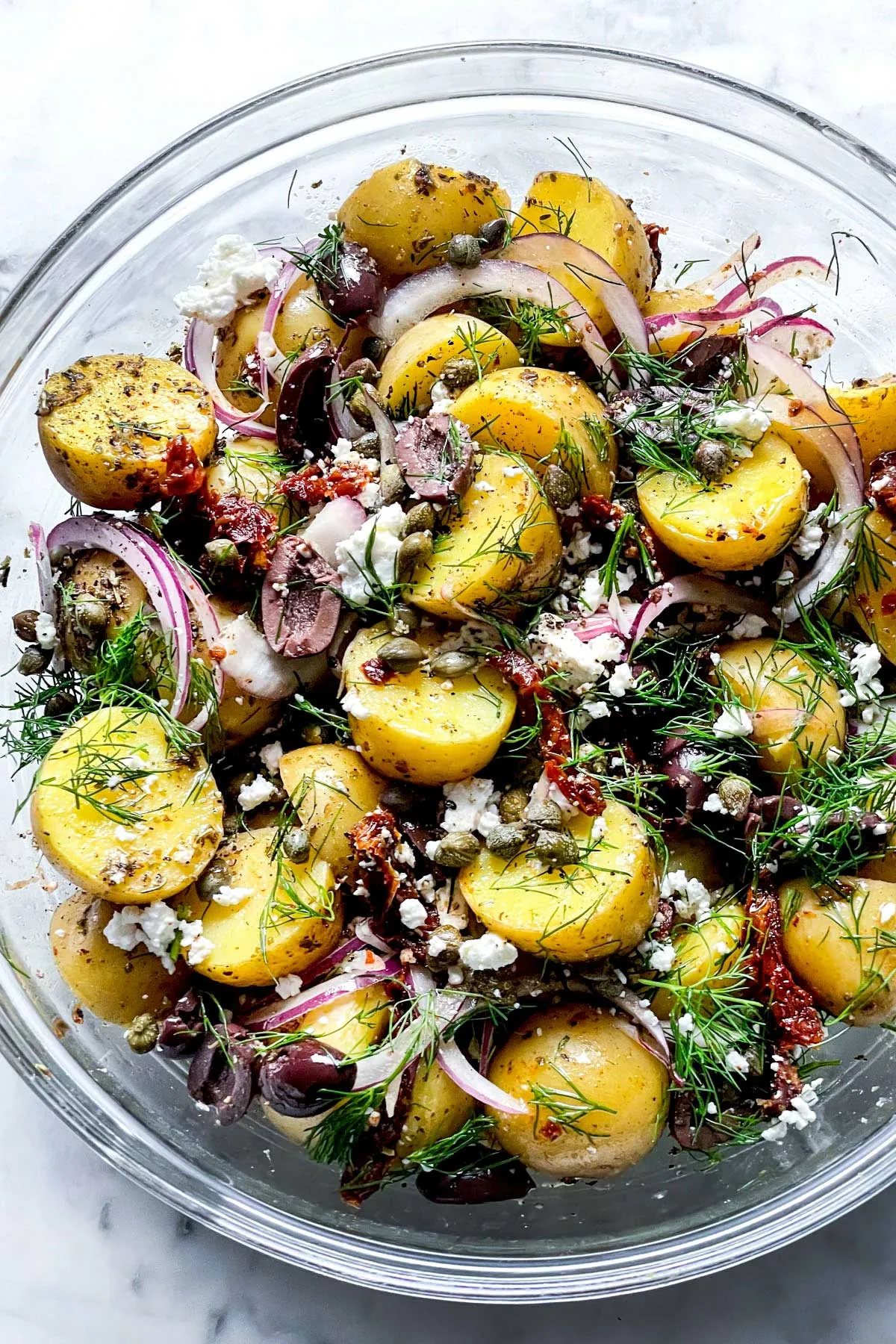 Greek Style Potato Salad