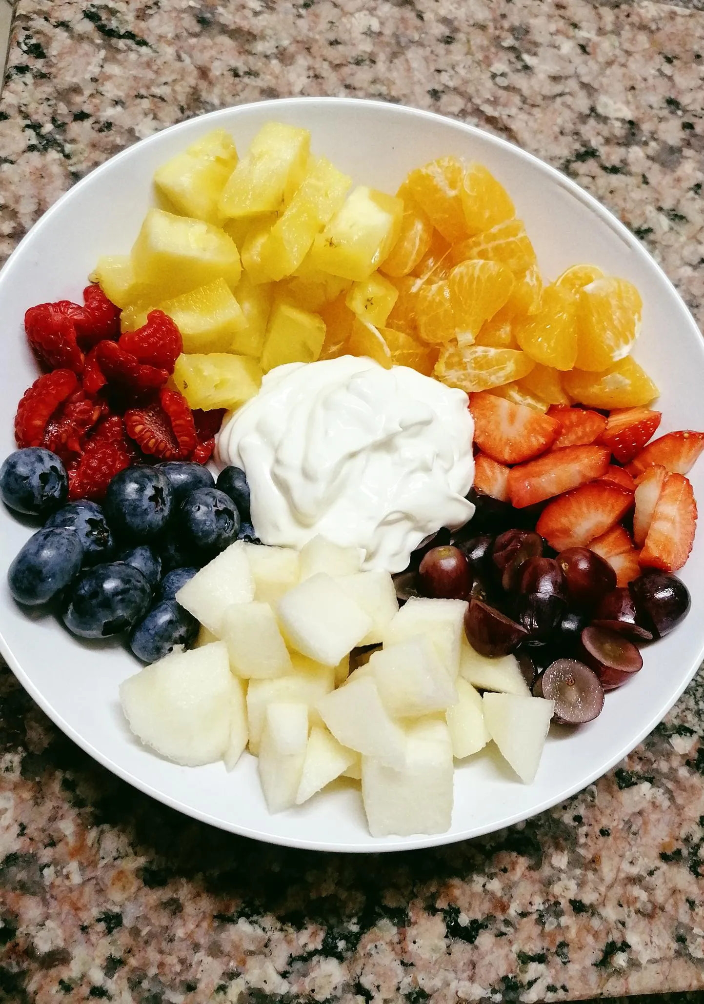 Greek Yogurt Fruit Salad
