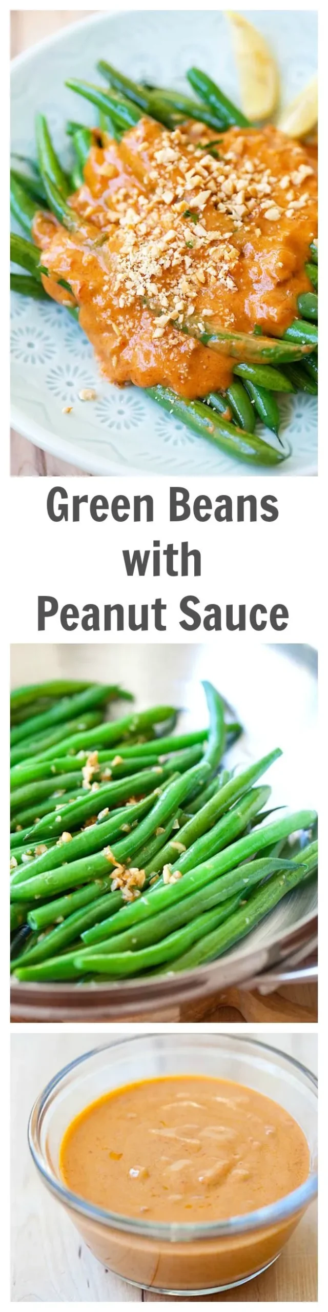 Green Beans in Spicy Peanut Sauce