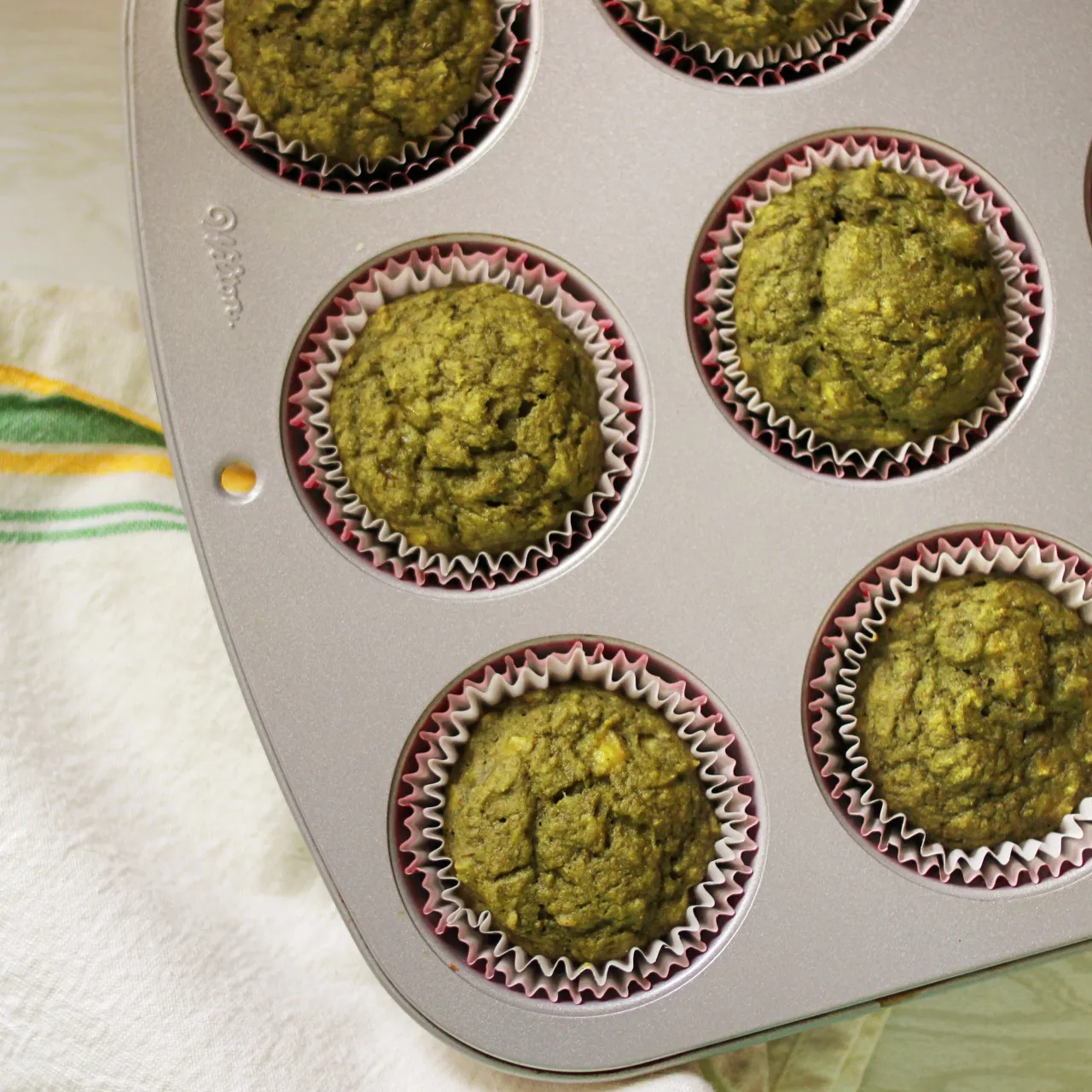 Green Tea Banana Muffins