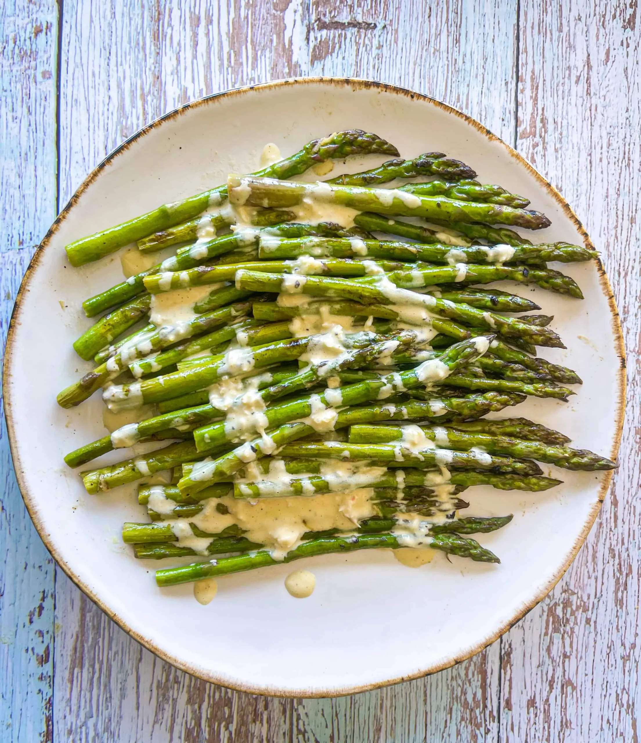 Grilled Asparagus with Marinated