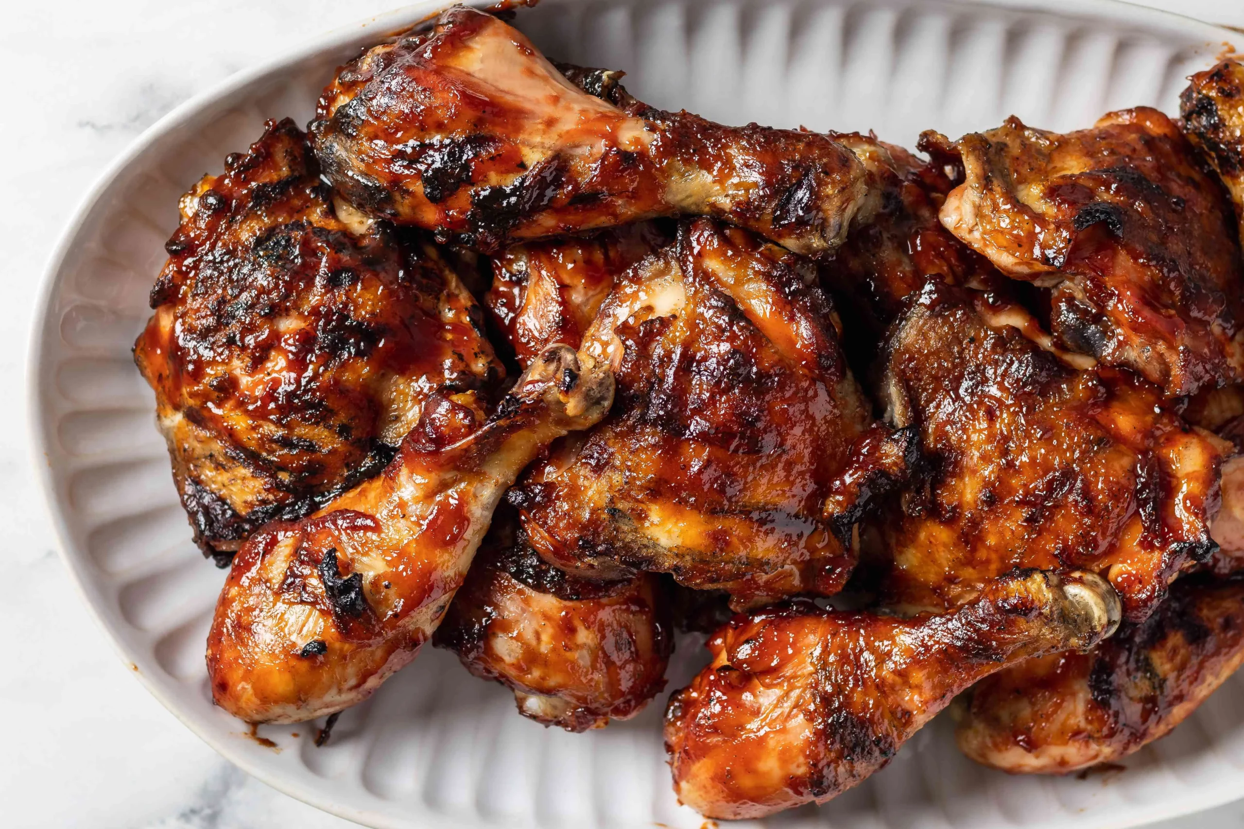 Grilled BBQ Chicken Legs