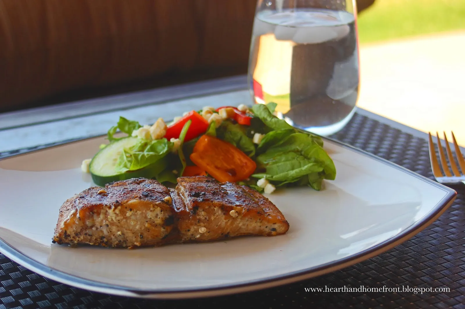 Grilled Balsamic Glazed Mahi Mahi