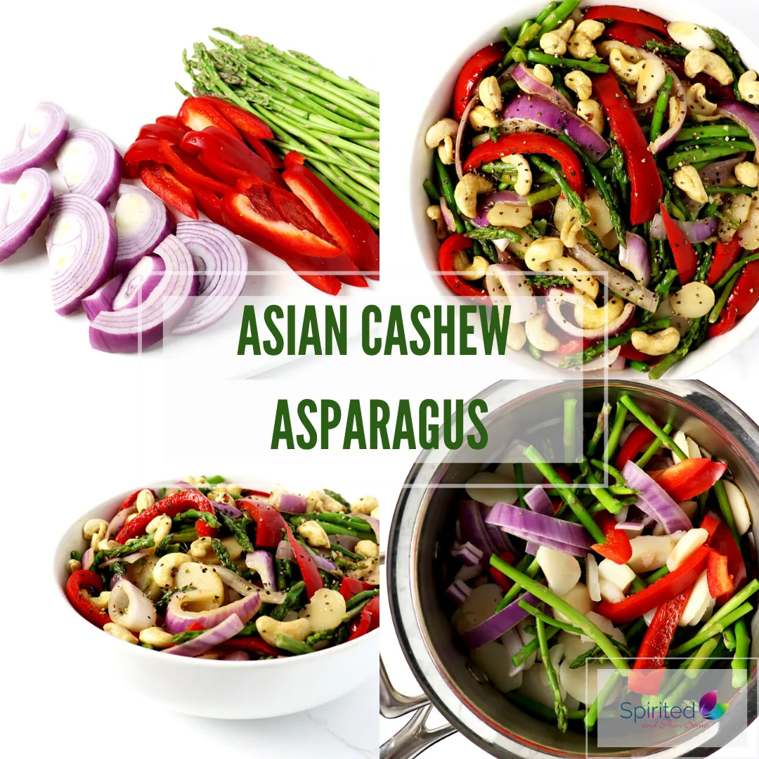 Grilled Cashew Asparagus Packet