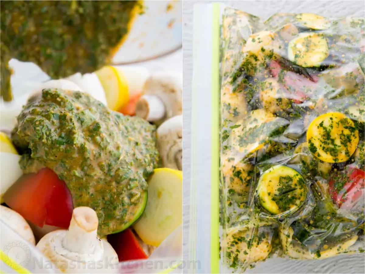 Grilled Moroccan Vegetable Skewers