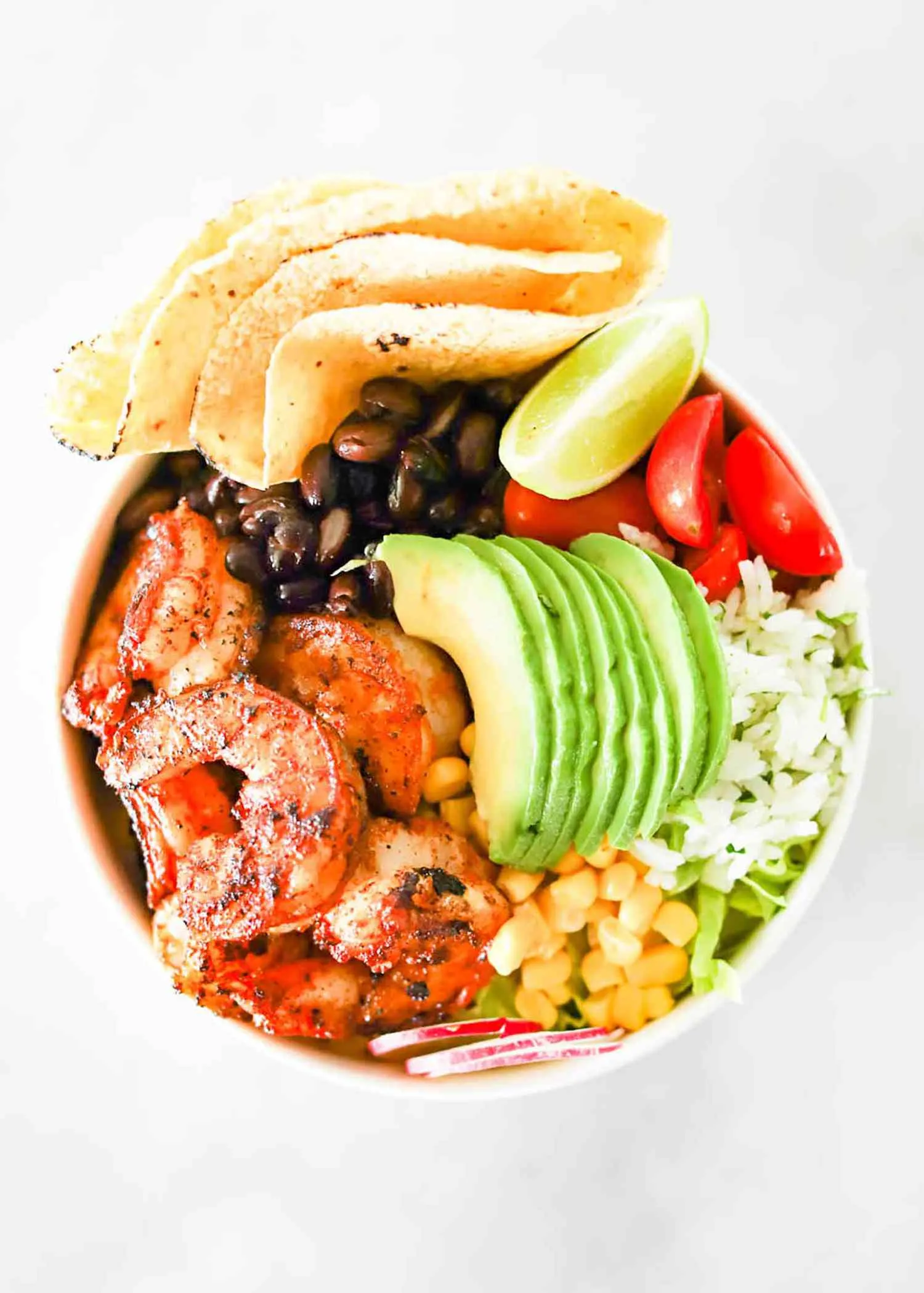 Grilled Shrimp Taco Bowls