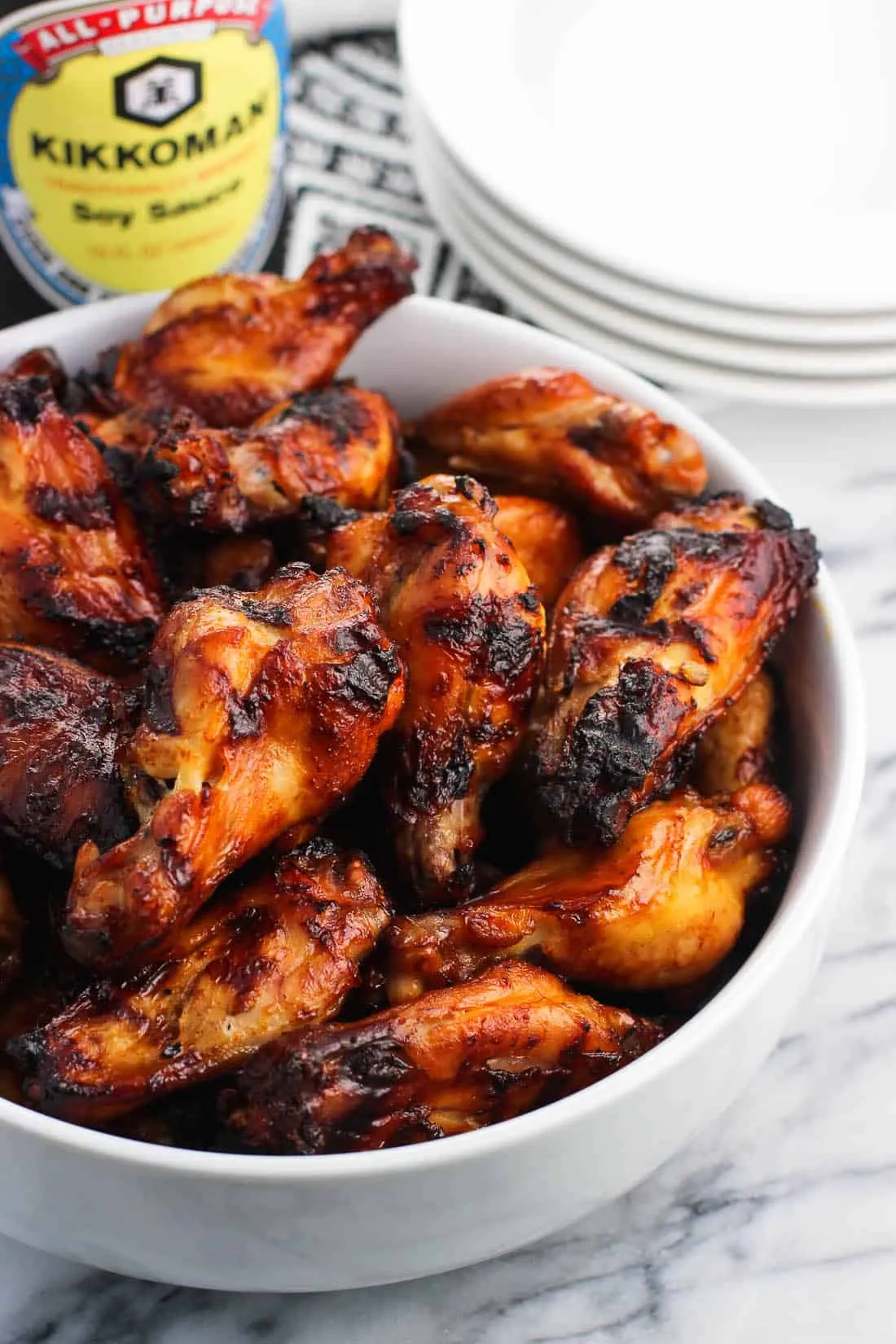 Grilled Spicy Soy Chicken Wings