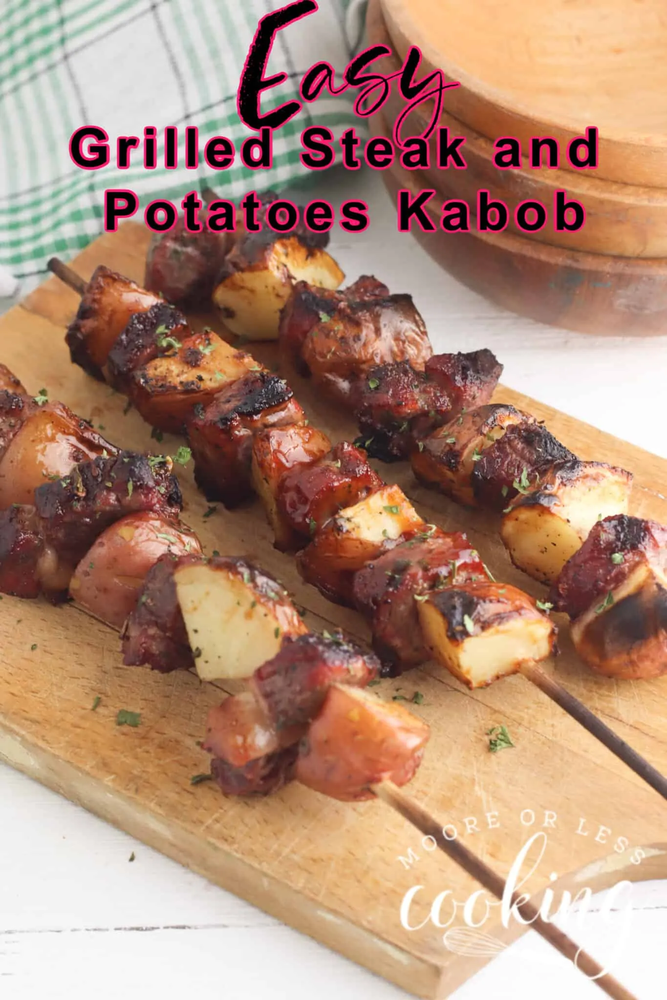 Grilled Steak and Potato Kabobs