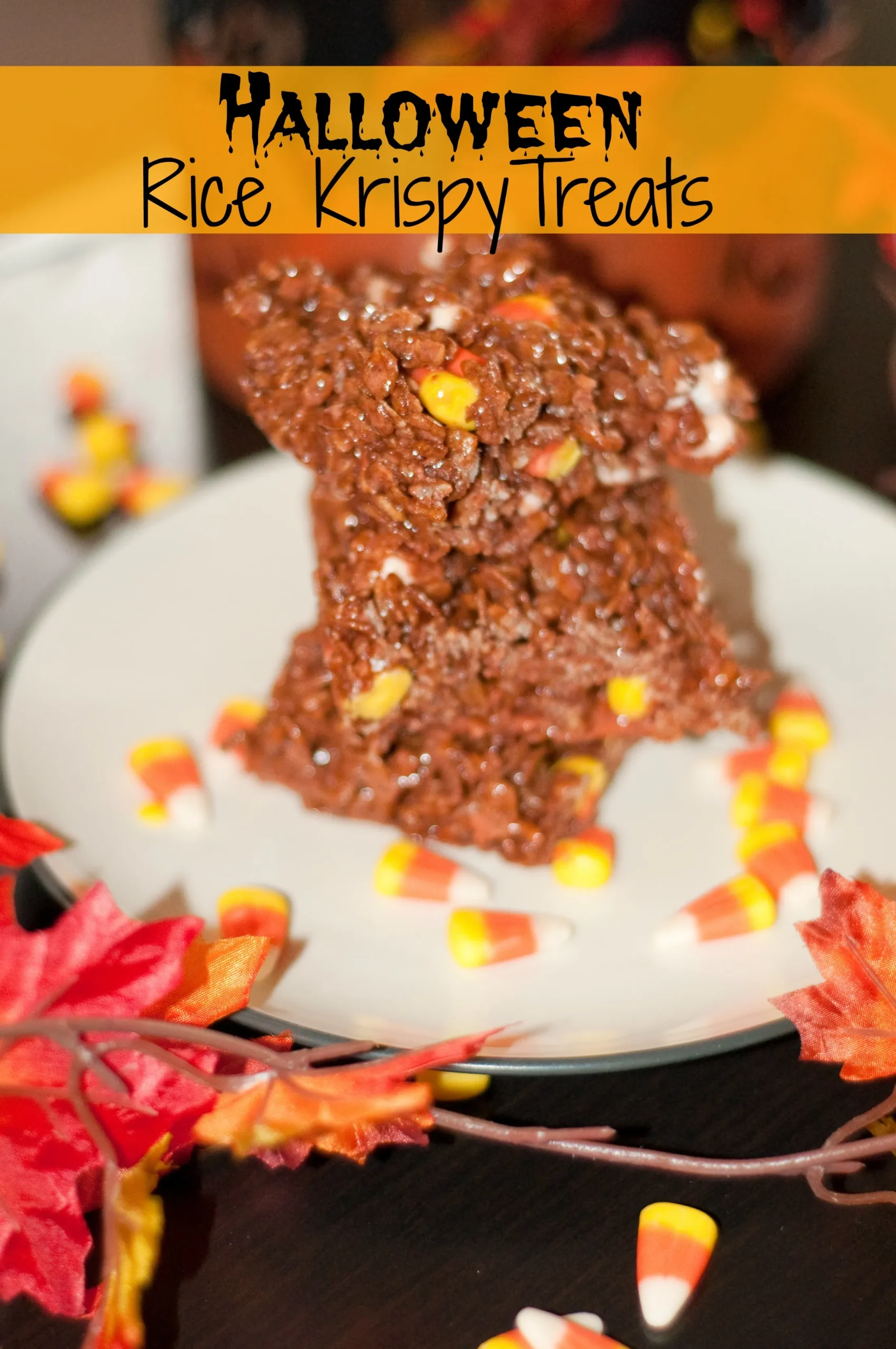 Halloween Rice Krispy Treats