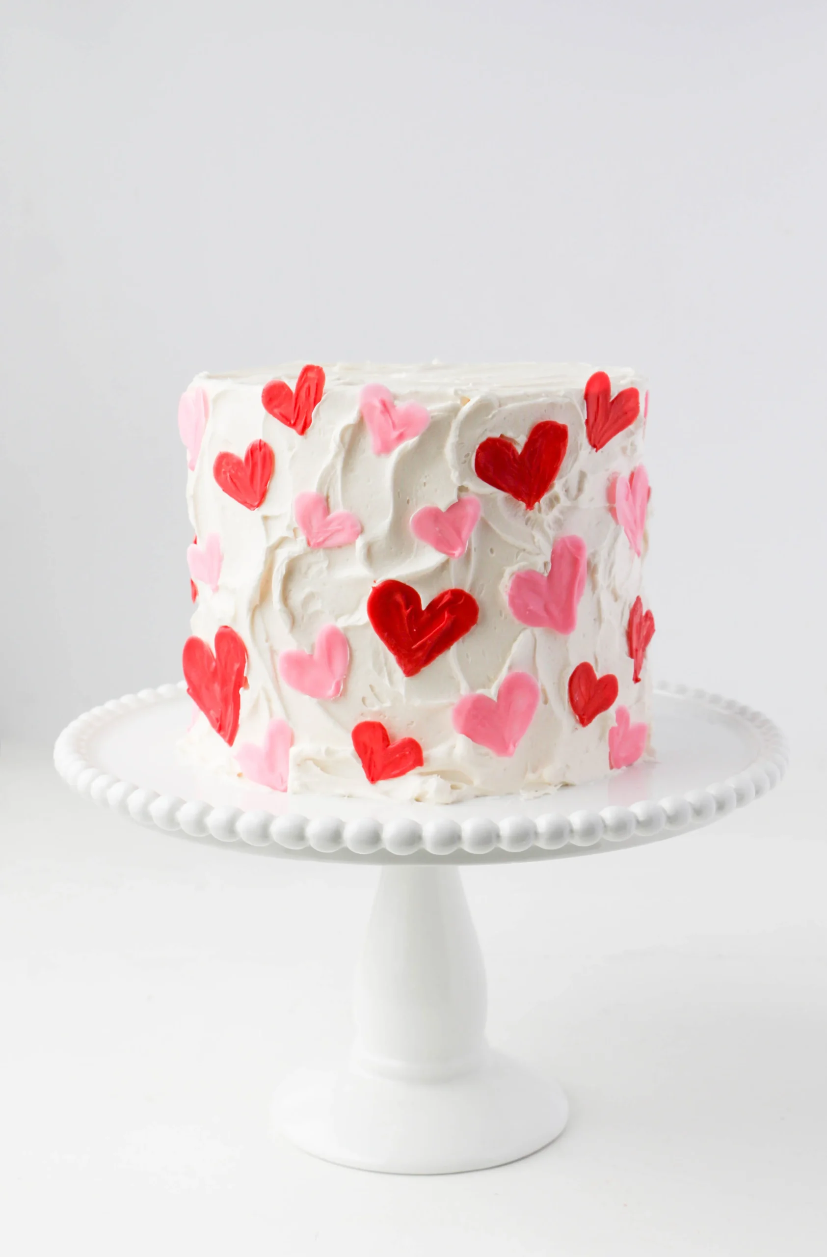 Happy Valentine's Day: A Simple Valentine's Sheet Cake