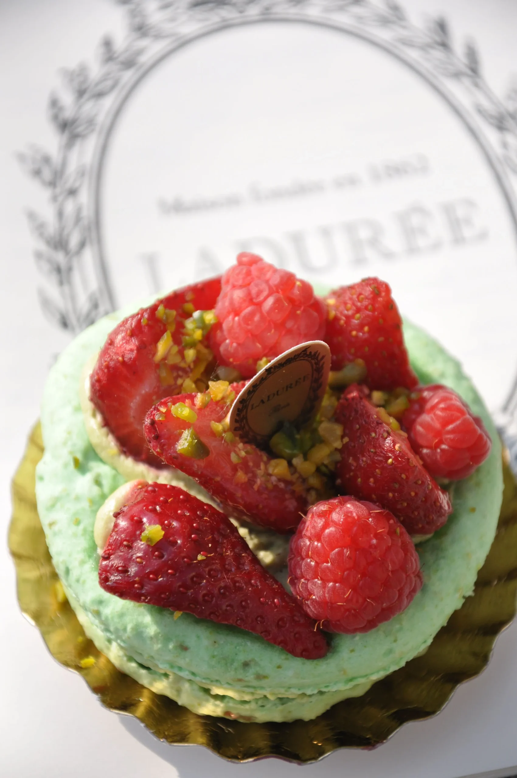 Harmonie Macaron Cake from Ladurée