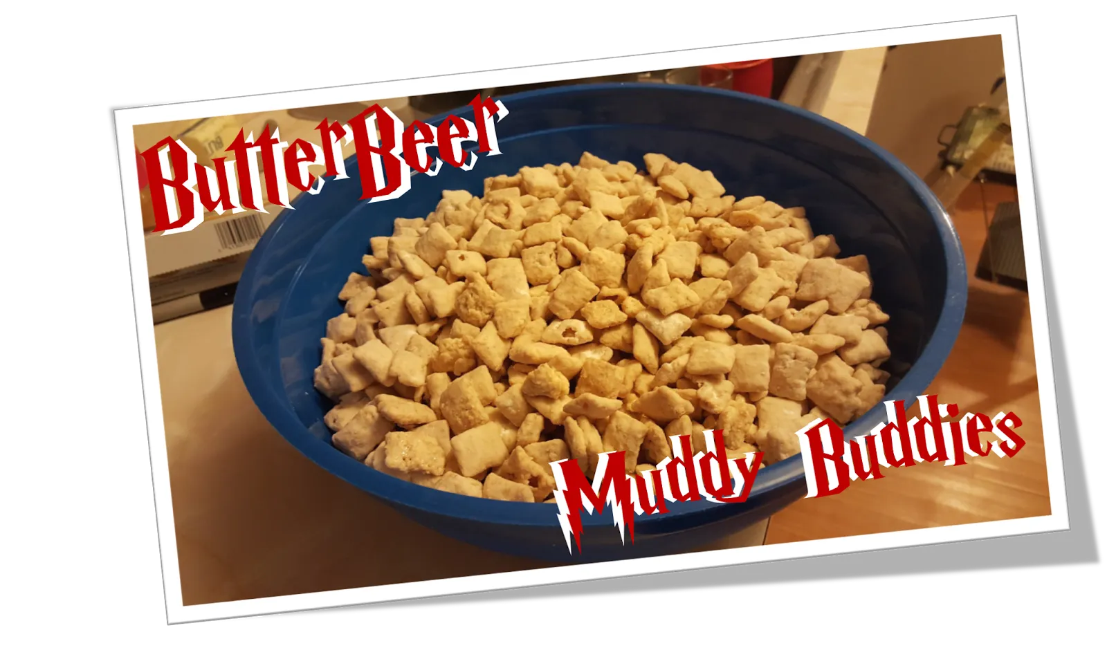 Harry Potter Butterbeer Muddy Buddies