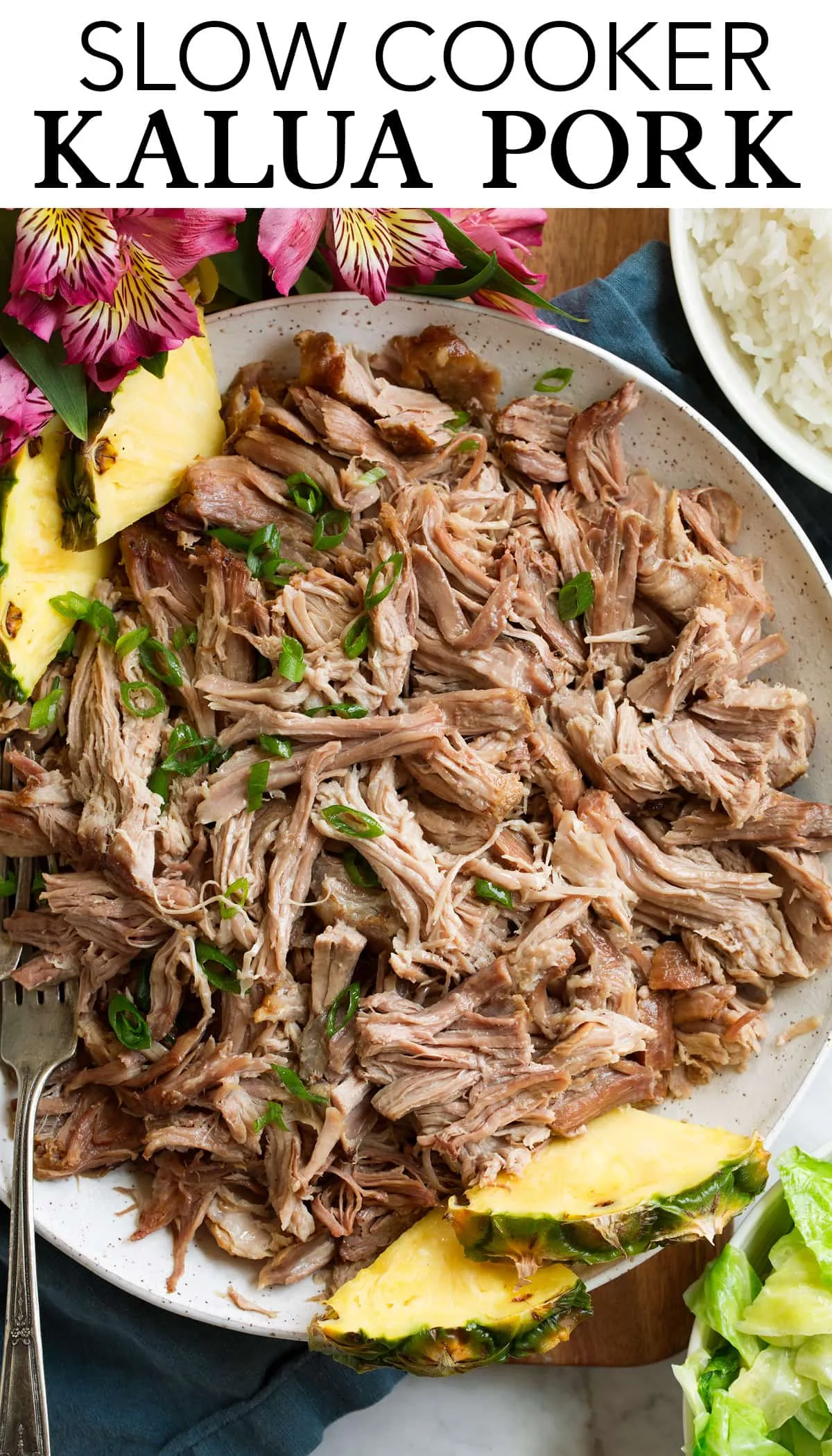 Hawaiian Luau Slow Cooker Pork