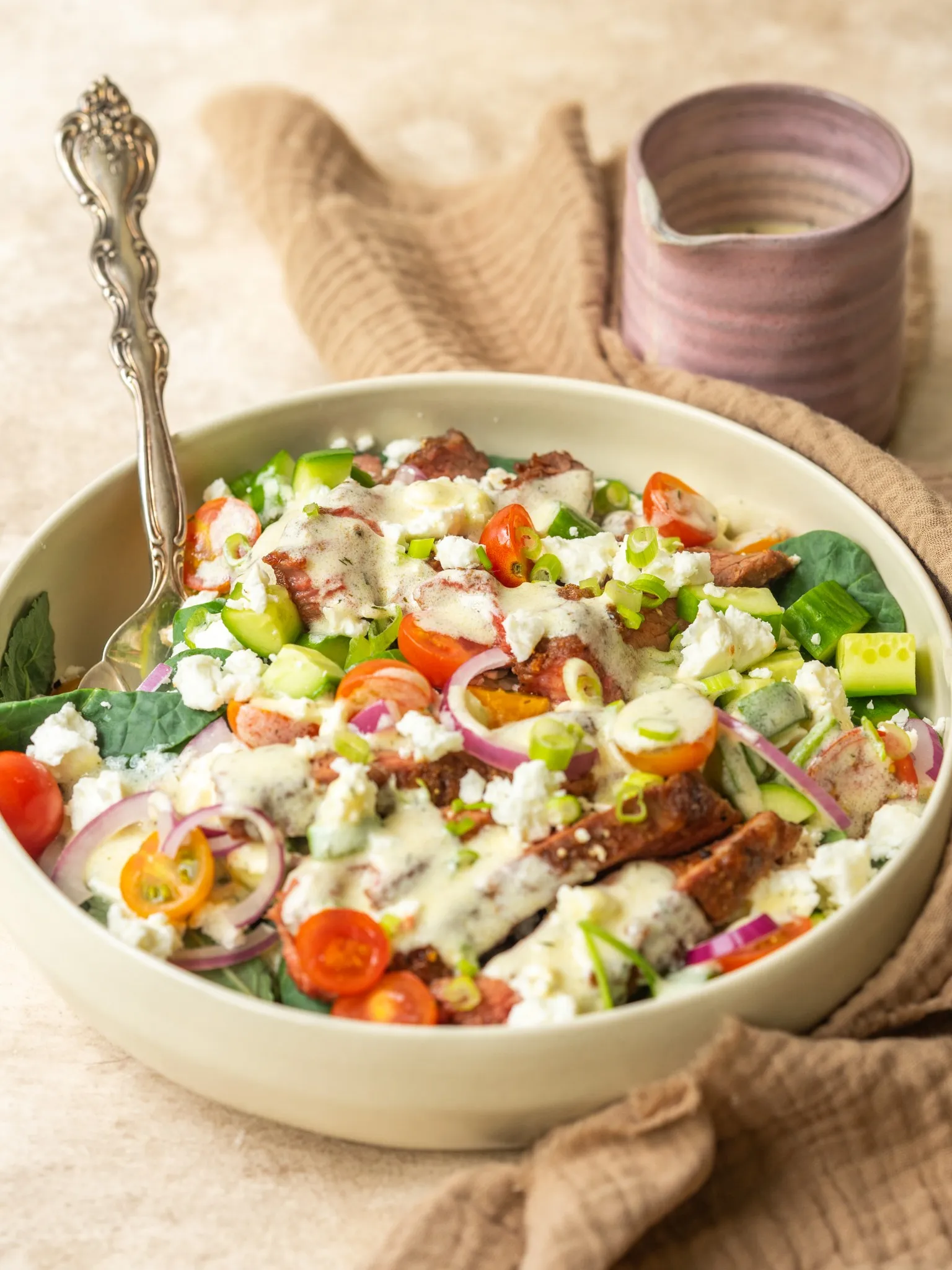Healthier Creamy Yogurt Salad Dressings