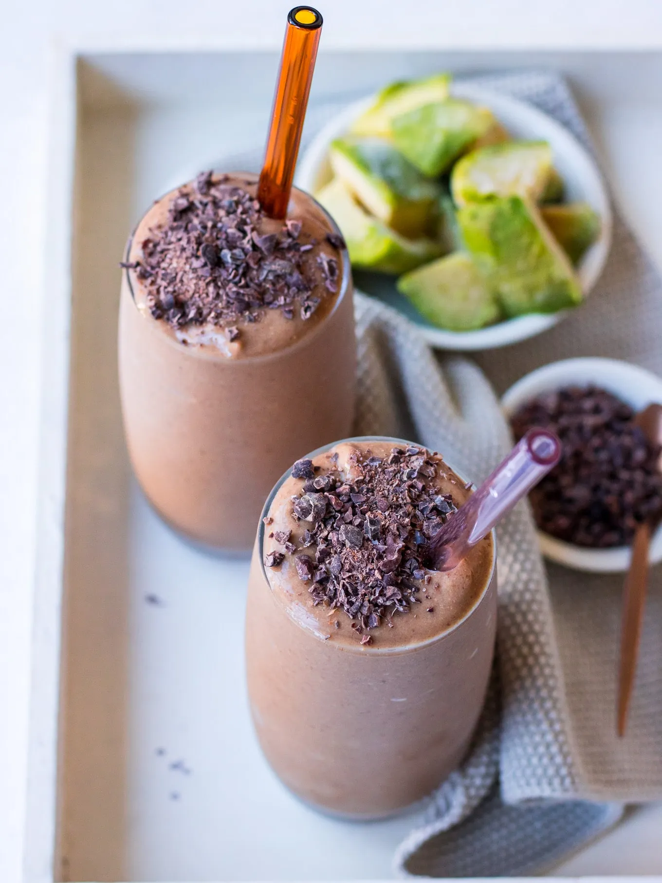 Healthy Chocolate Avocado Smoothie