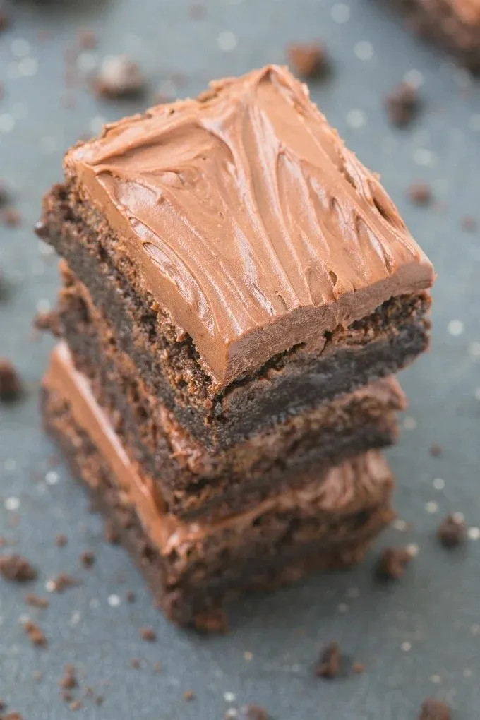 Healthy Flourless Fudge Brownies