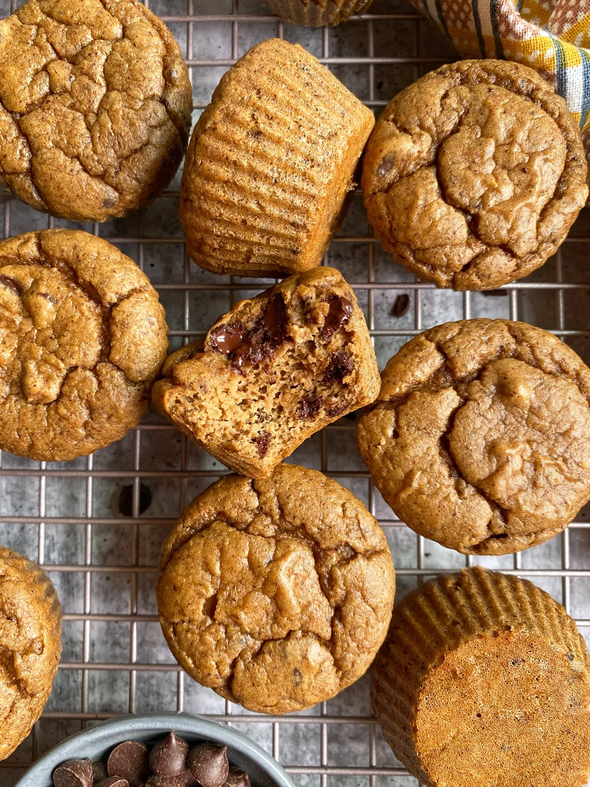 Healthy Flourless Sweet Potato Muffins