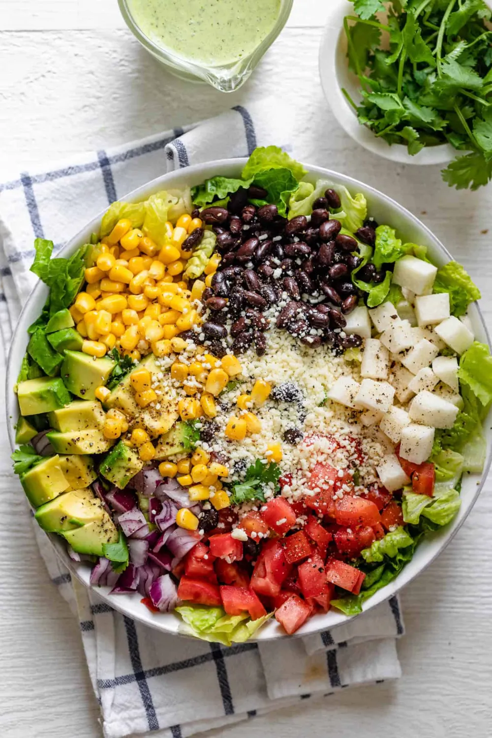 Healthy Light Chopped Mexican Salad