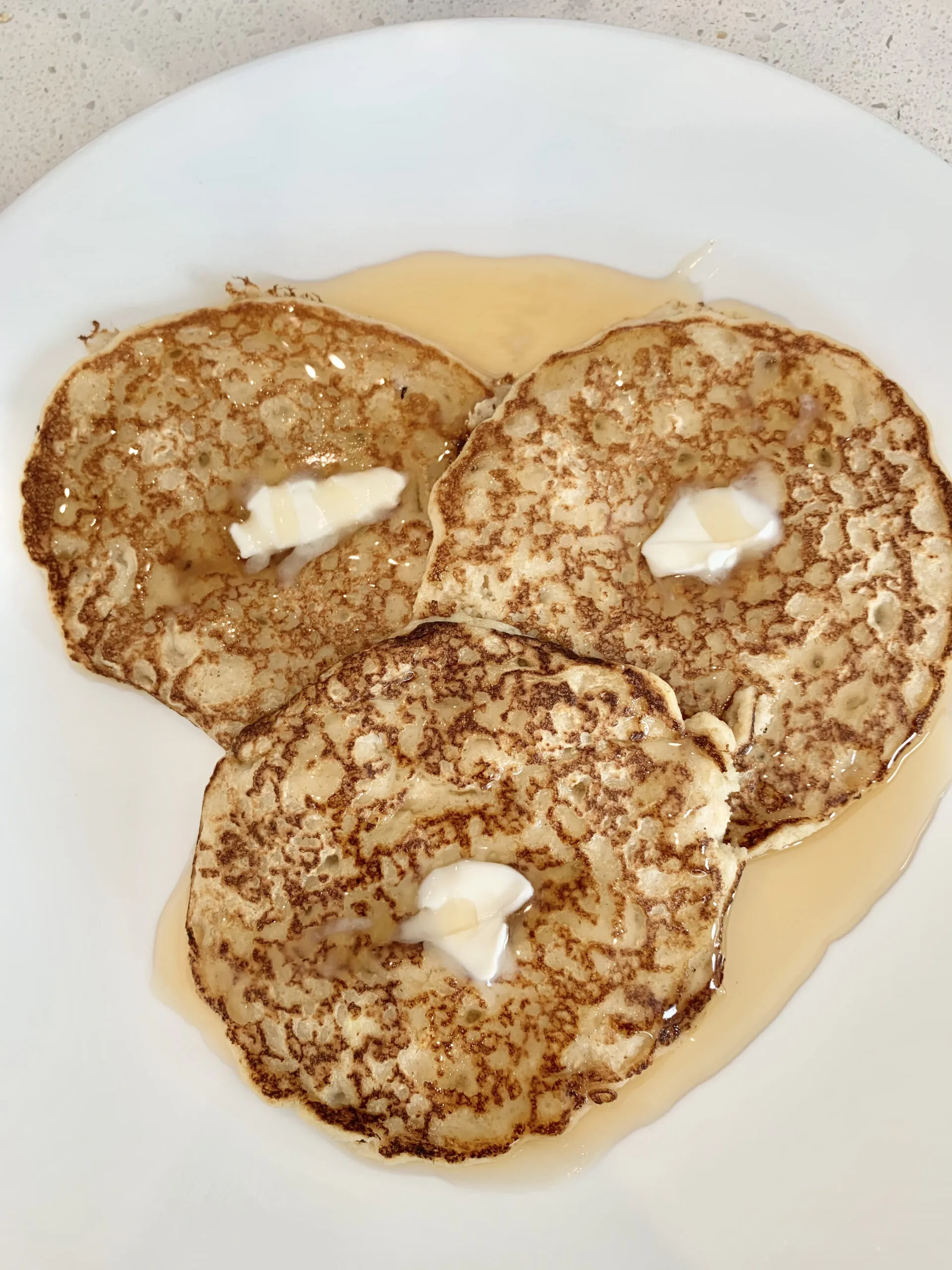 Healthy Oatmeal Pancakes (Dairy Free and Gluten Free)