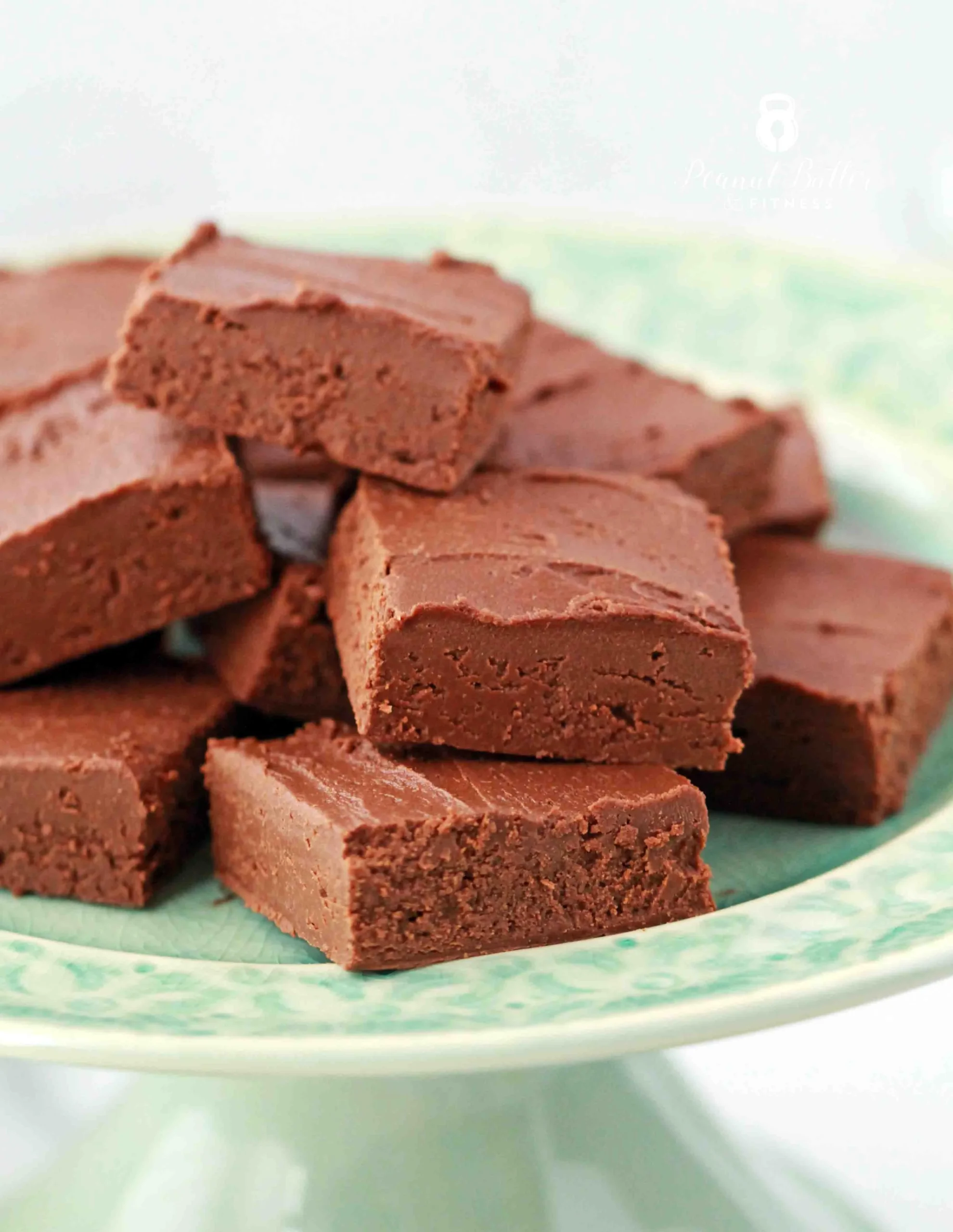 Healthy Peanut Butter Chocolate Fudge