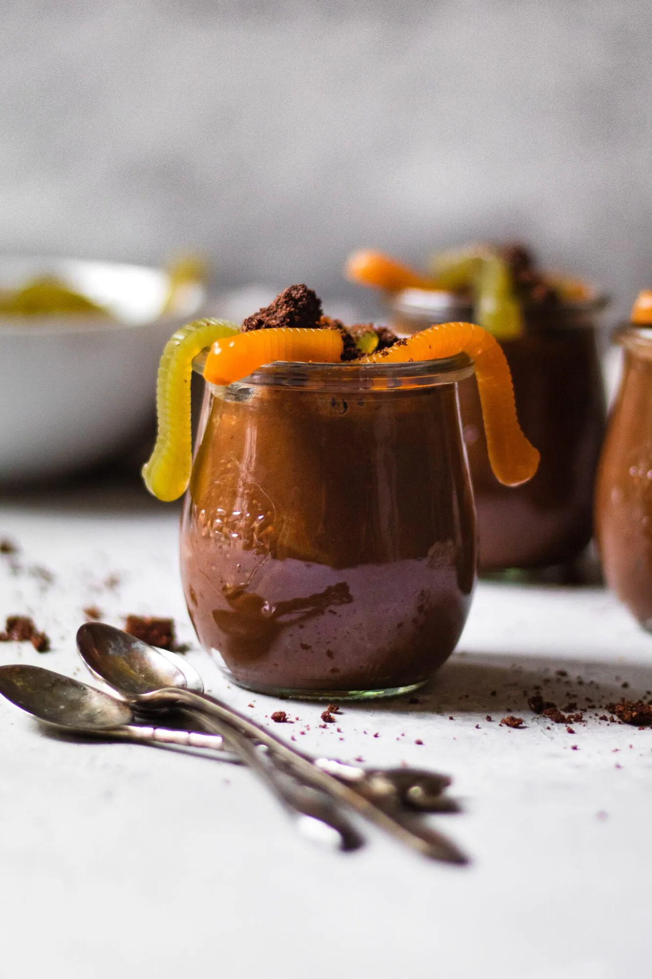 Healthy Pudding Dirt Cups