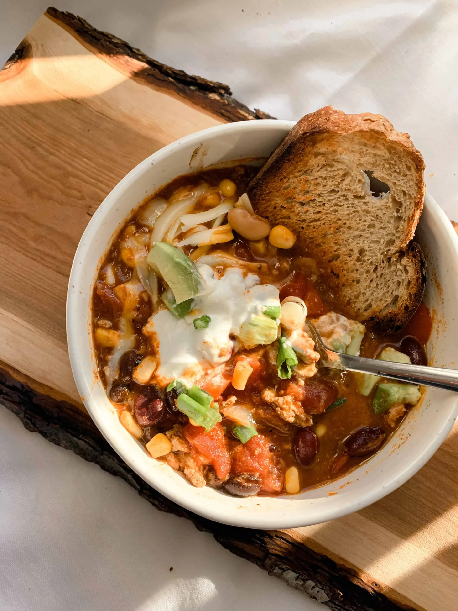 Healthy Turkey Chili Hidden Veggies
