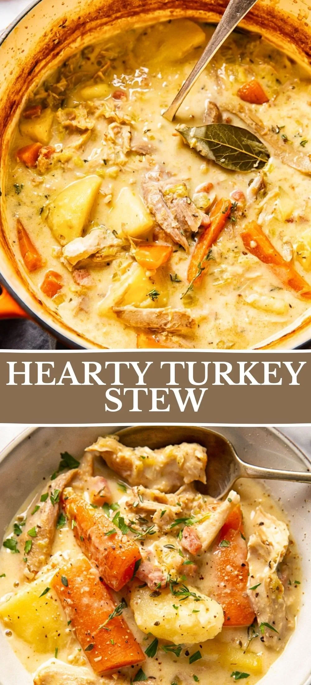 Hearty Turkey Stew with Leftover Turkey