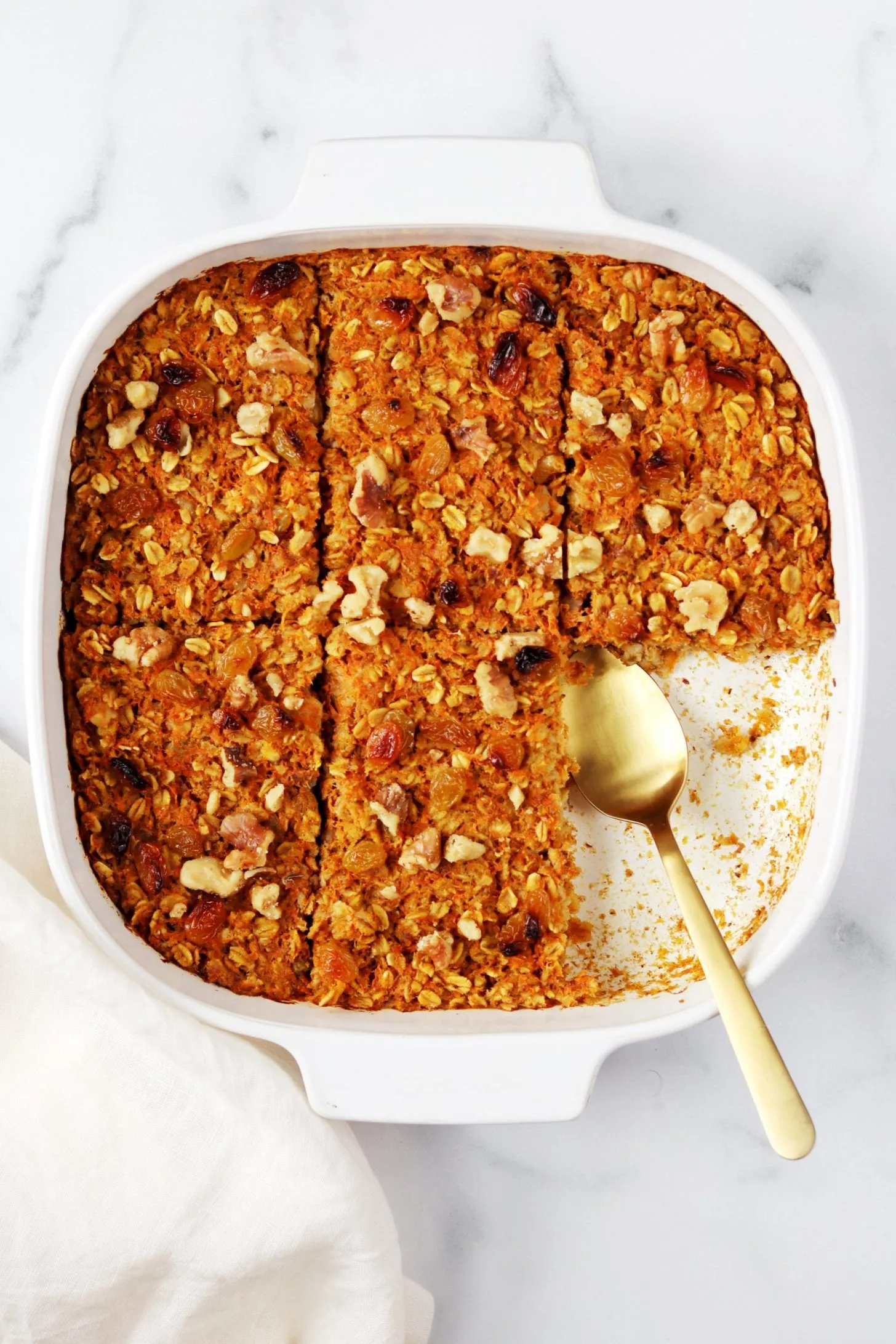 Heavenly Carrot Cake Baked Oatmeal