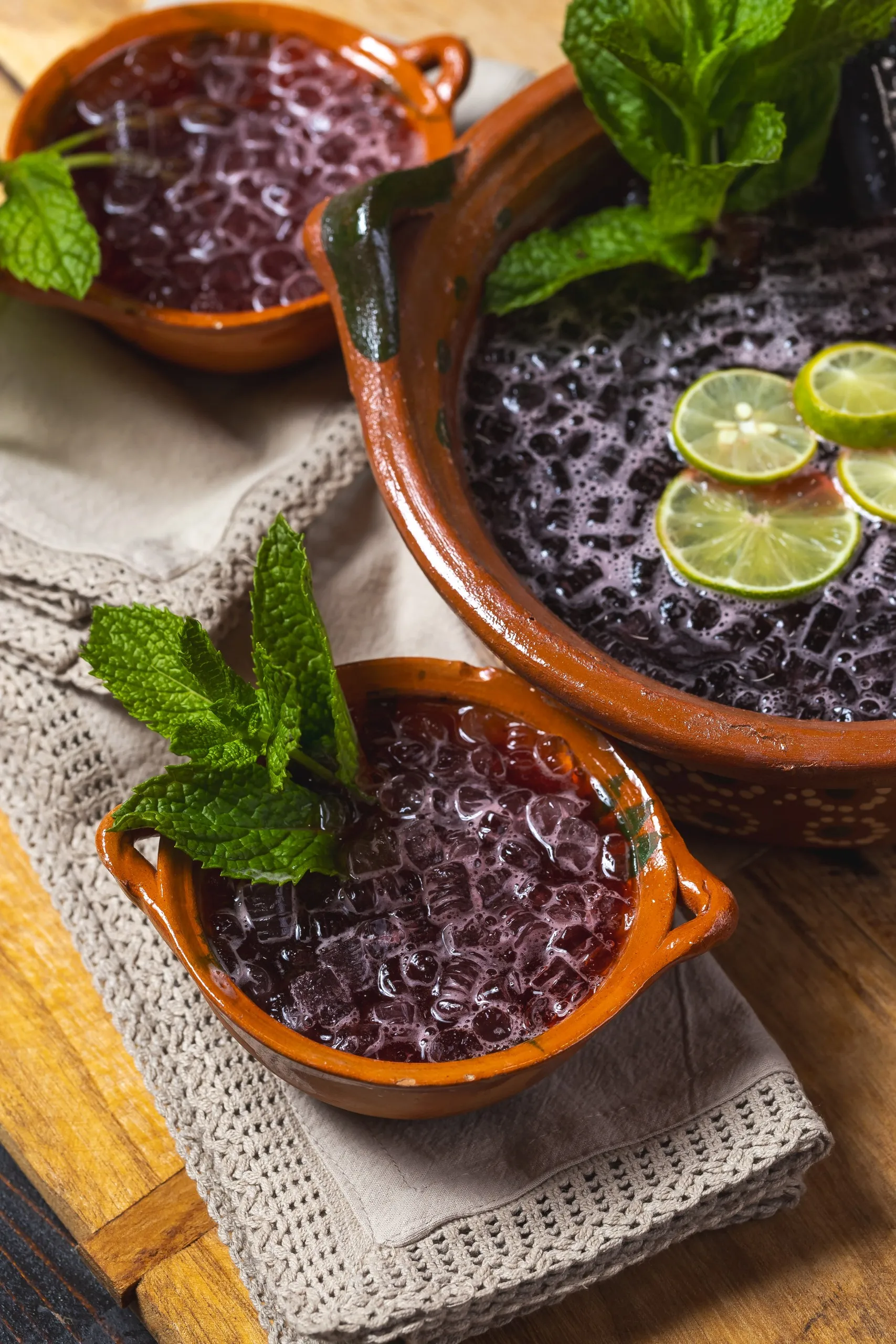 Hibiscus Mint Tequila Punch