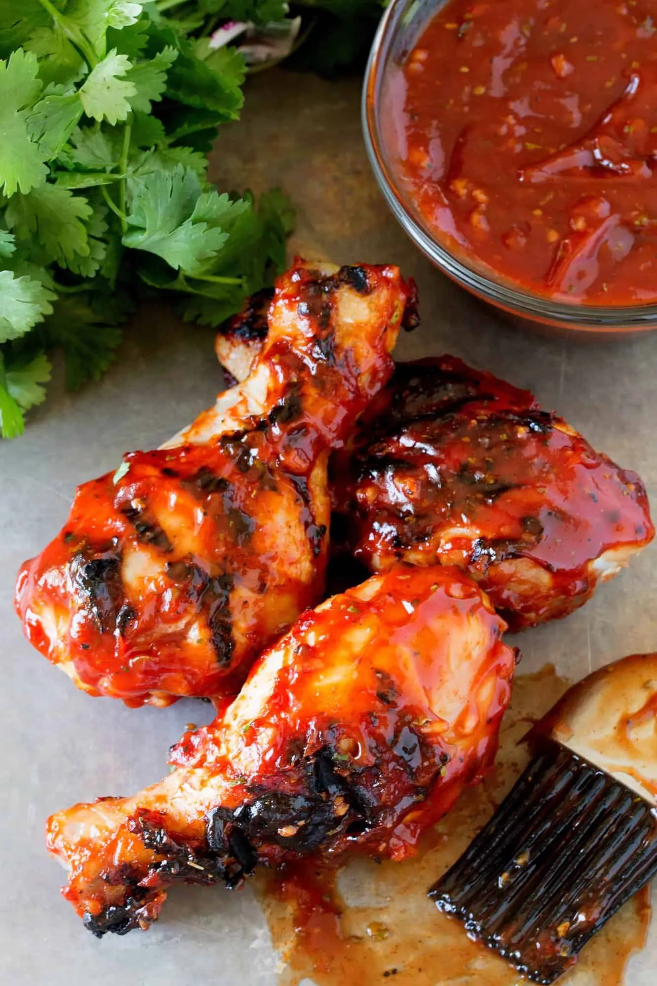 Hickory Smoked BBQ Chicken Drumsticks