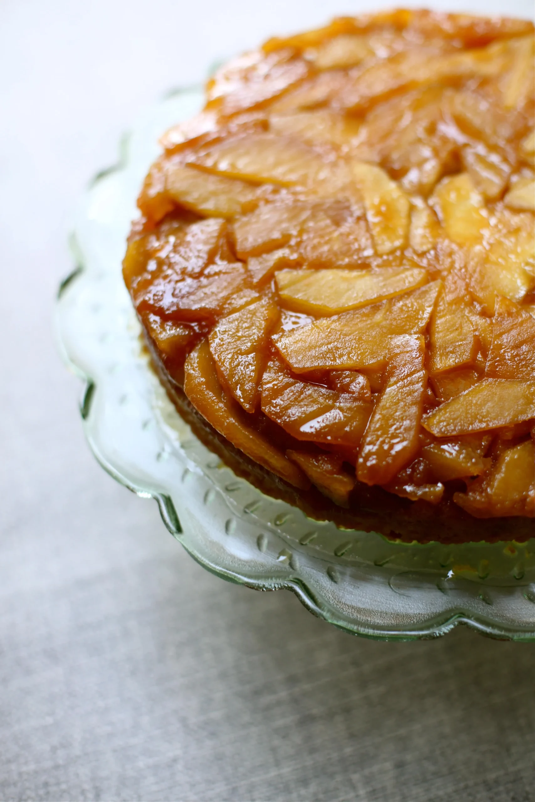 Homemade Apple Upside Down Cake
