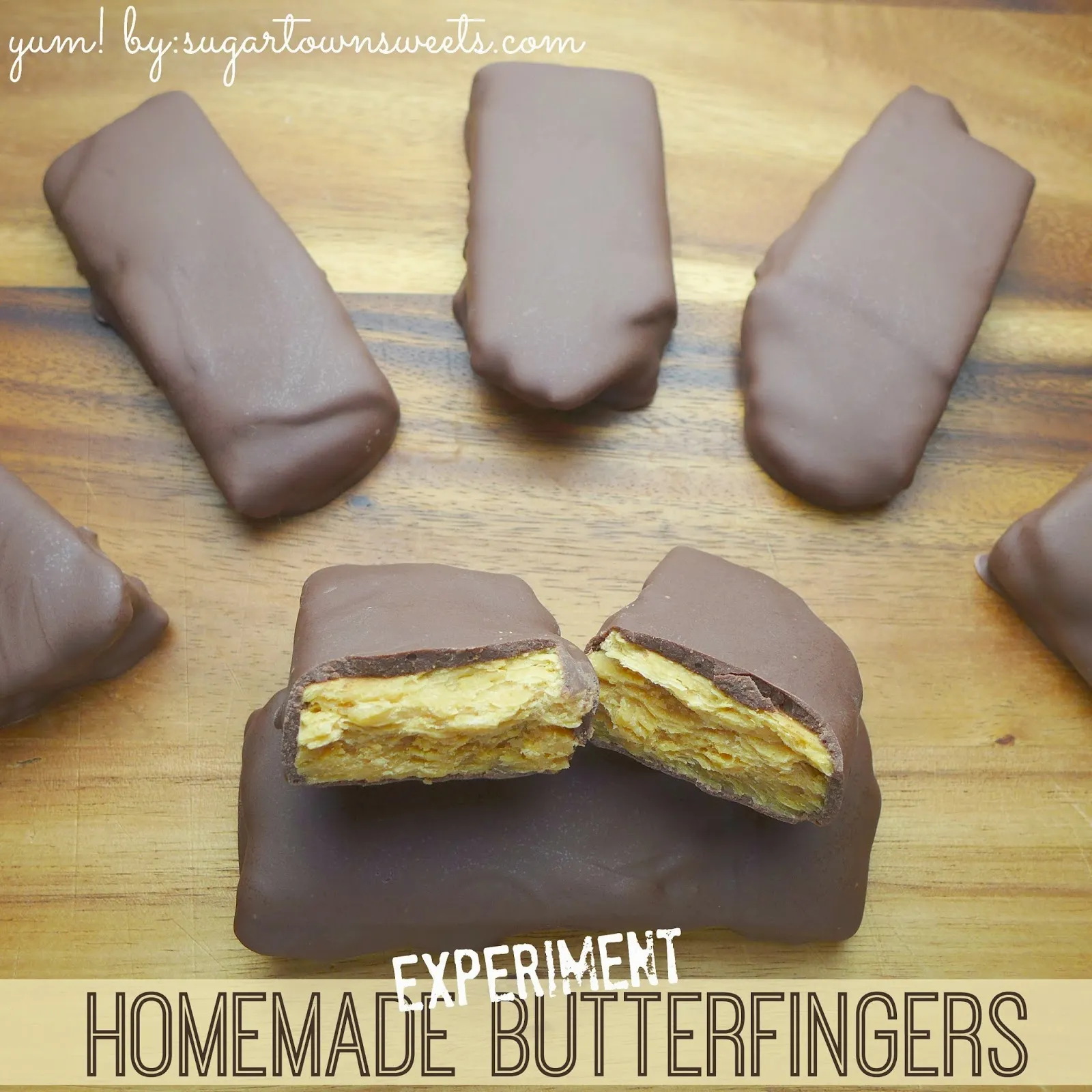 Homemade Butterfingers Mad Scientist
