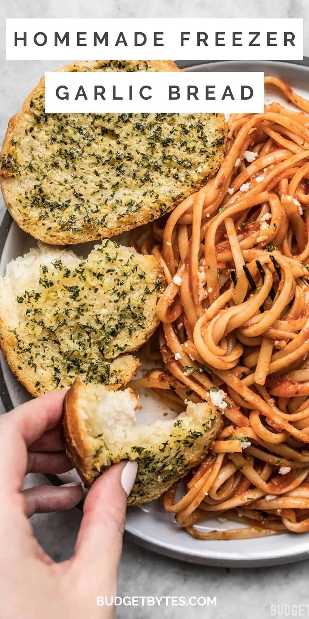 Homemade Freezer Garlic Bread