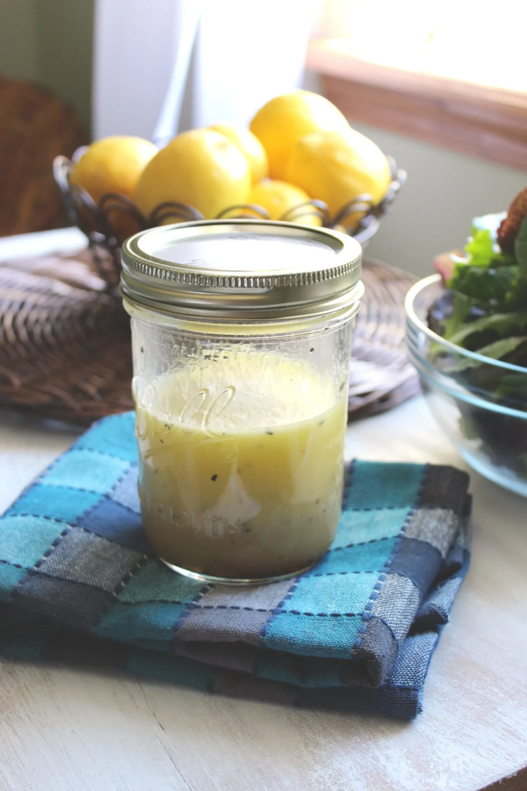 Homemade Lemon Vinaigrette Dressing