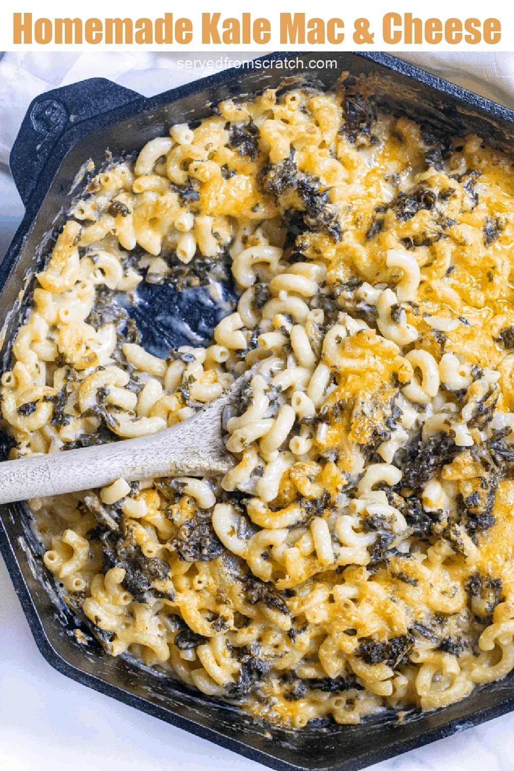 Homemade Mac and Cheese with Kale