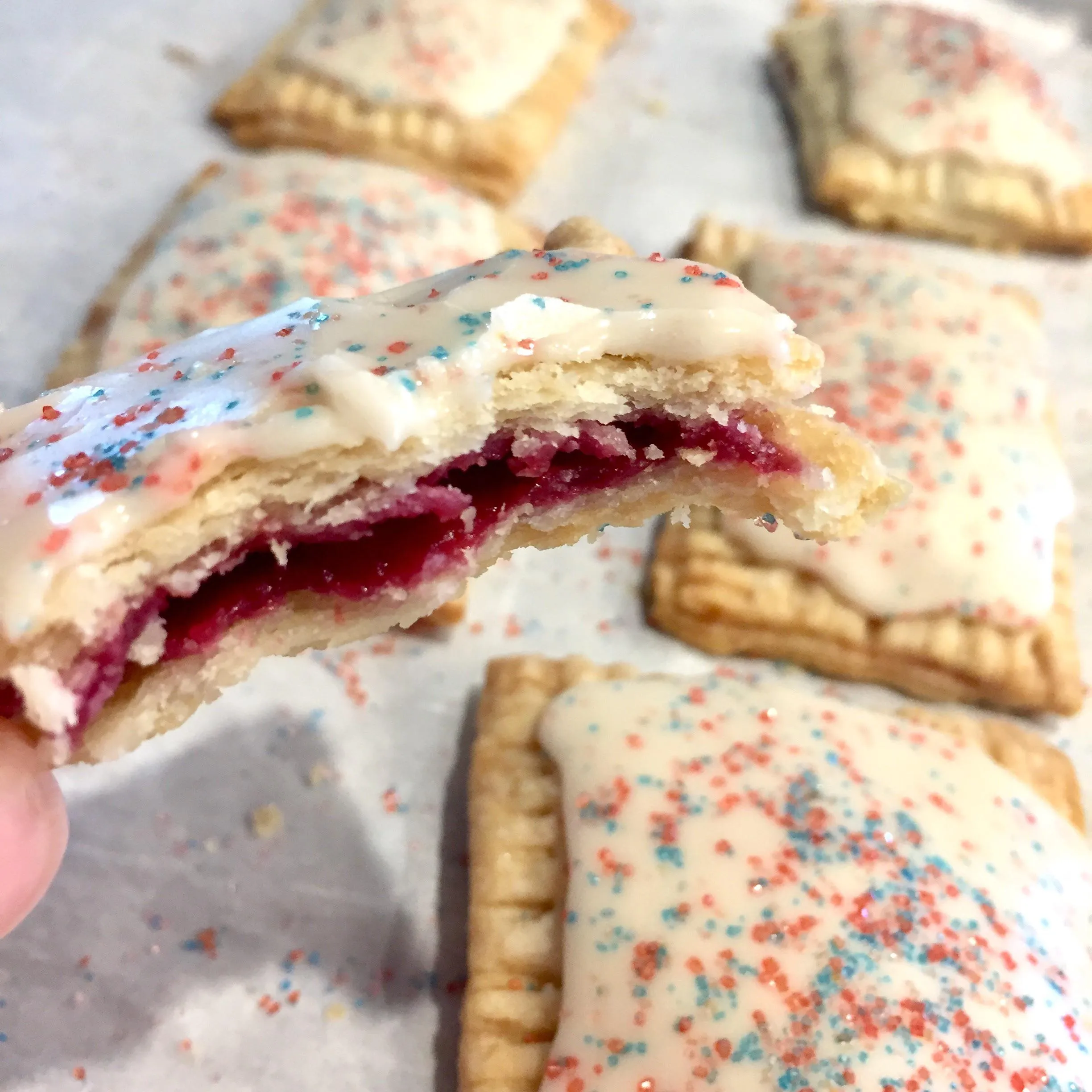 Homemade Mixed Berry Pop Tarts