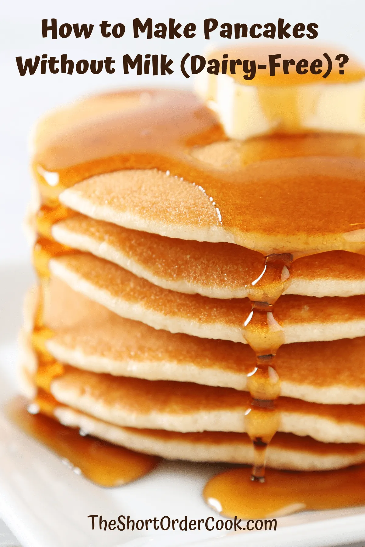Homemade Pancakes Without Milk