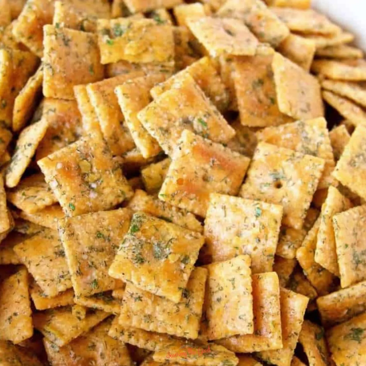 Homemade Ranch Cheese Crackers