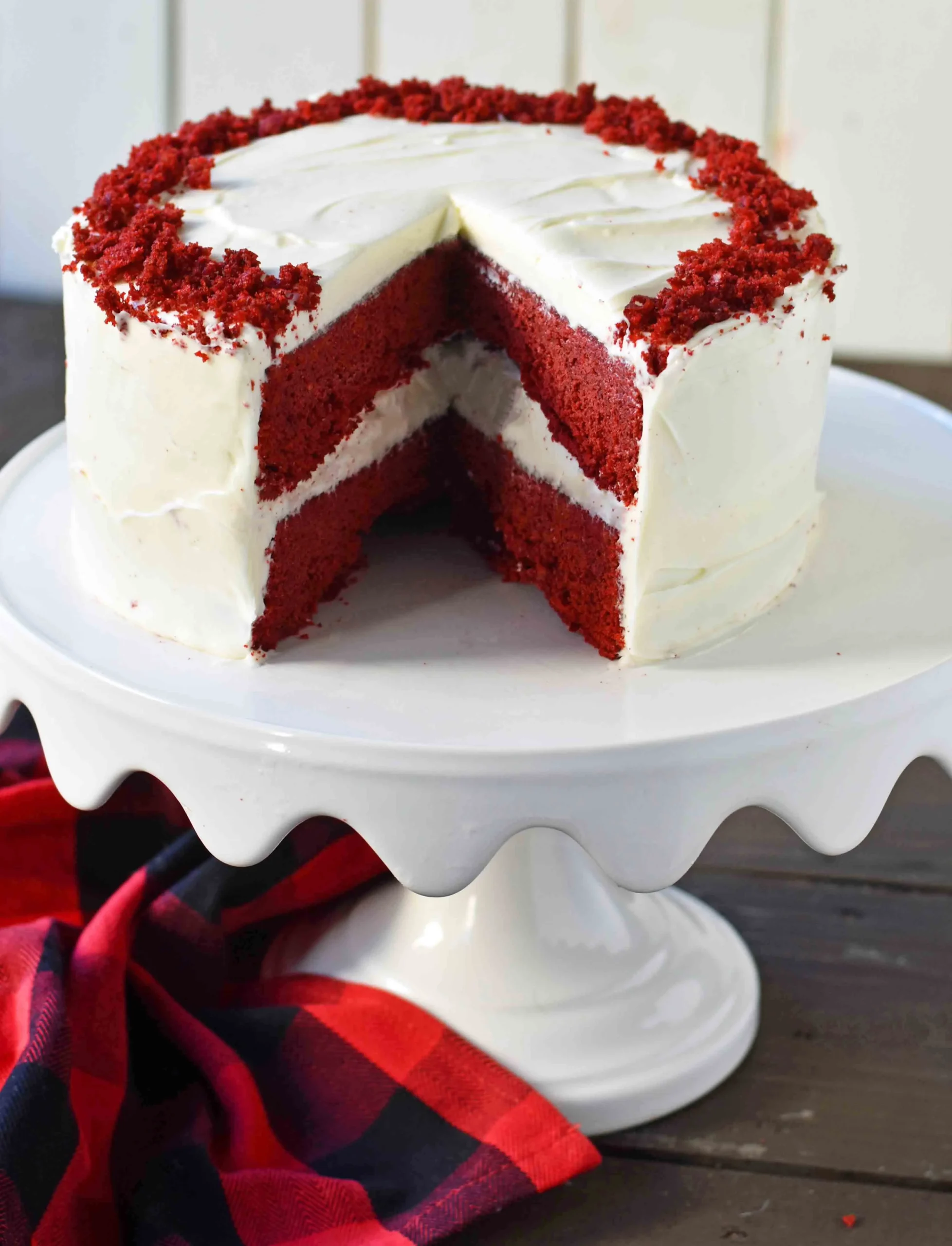 Homemade Red Velvet Cake