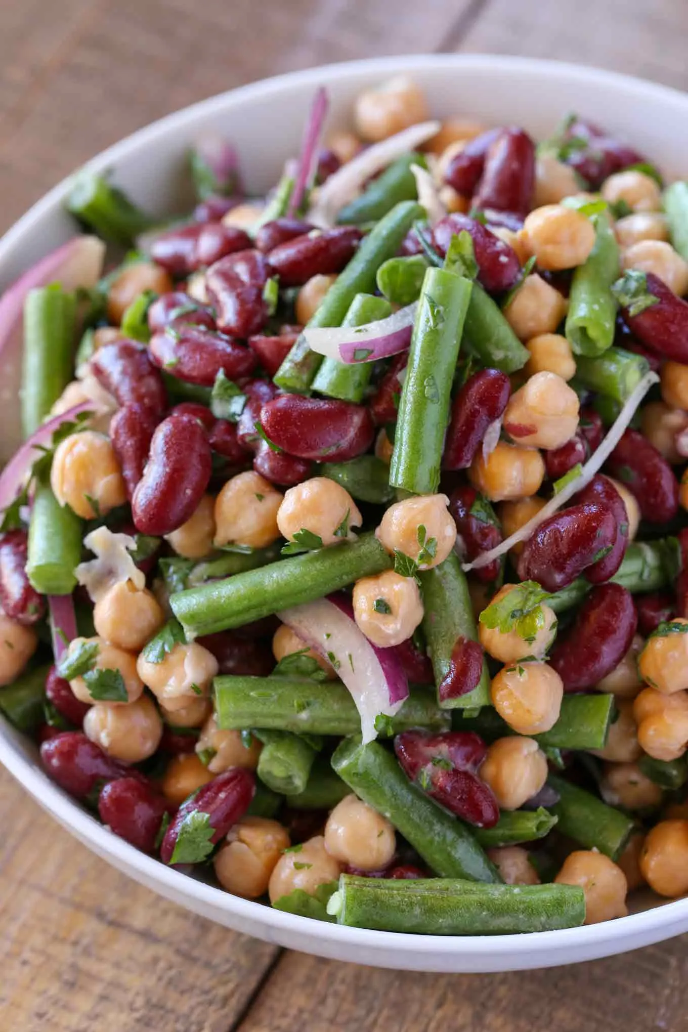 Homemade Three Bean Salad