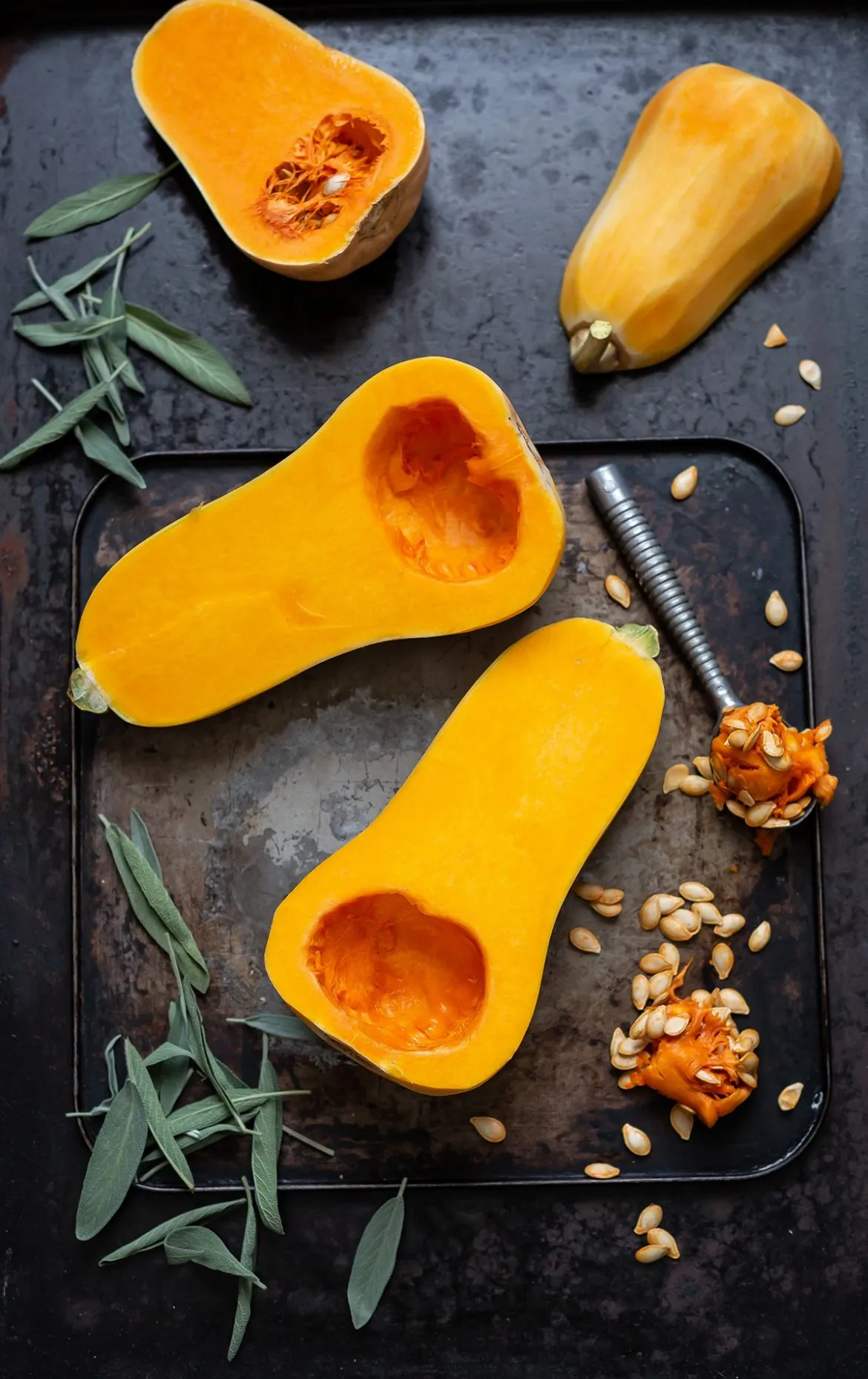 Honey Almond Hasselback Butternut