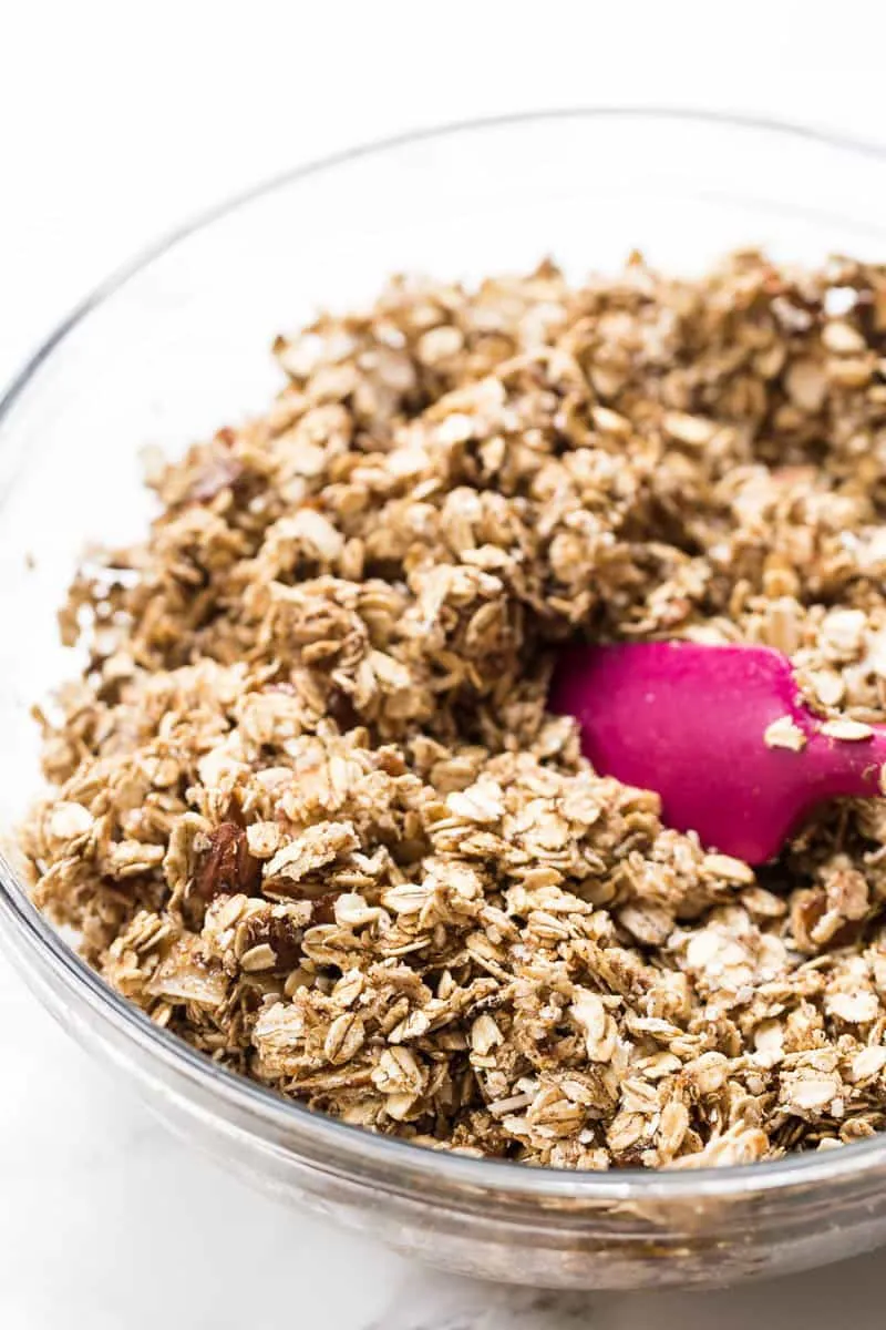 Honey Blueberry Quinoa Granola