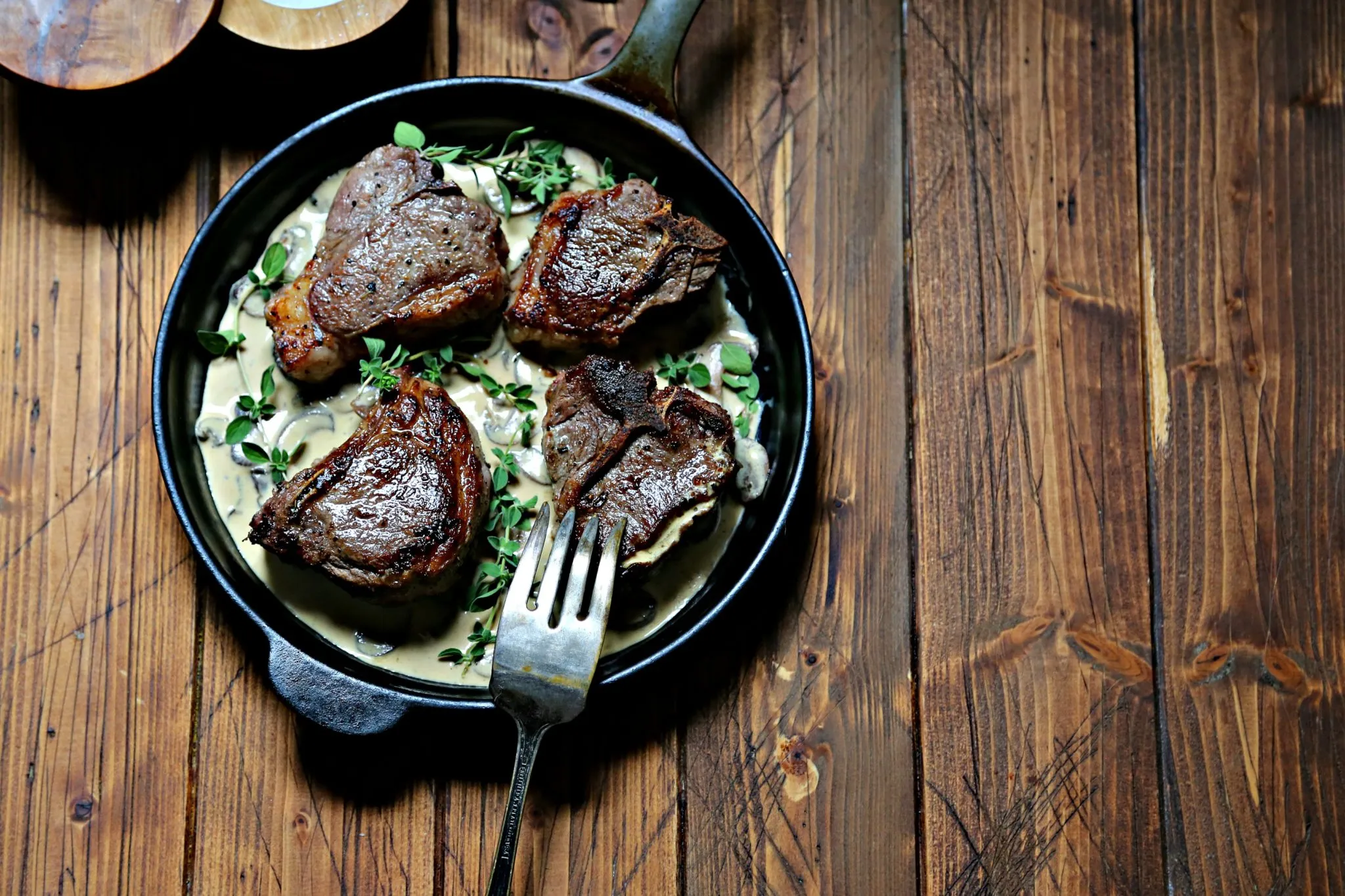 Honey Dijon Lamb Chops